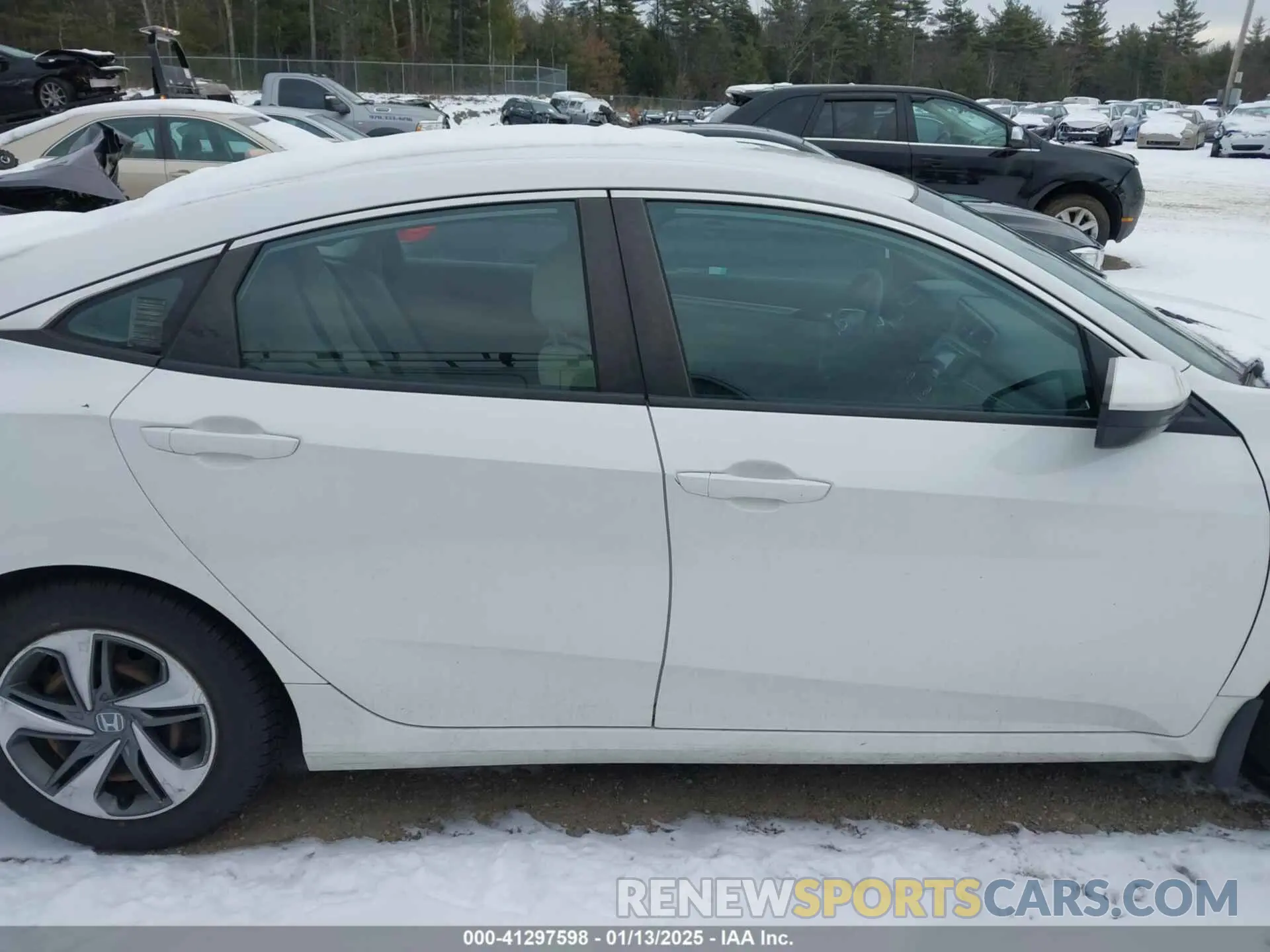 13 Photograph of a damaged car 2HGFC2F67KH581117 HONDA CIVIC 2019
