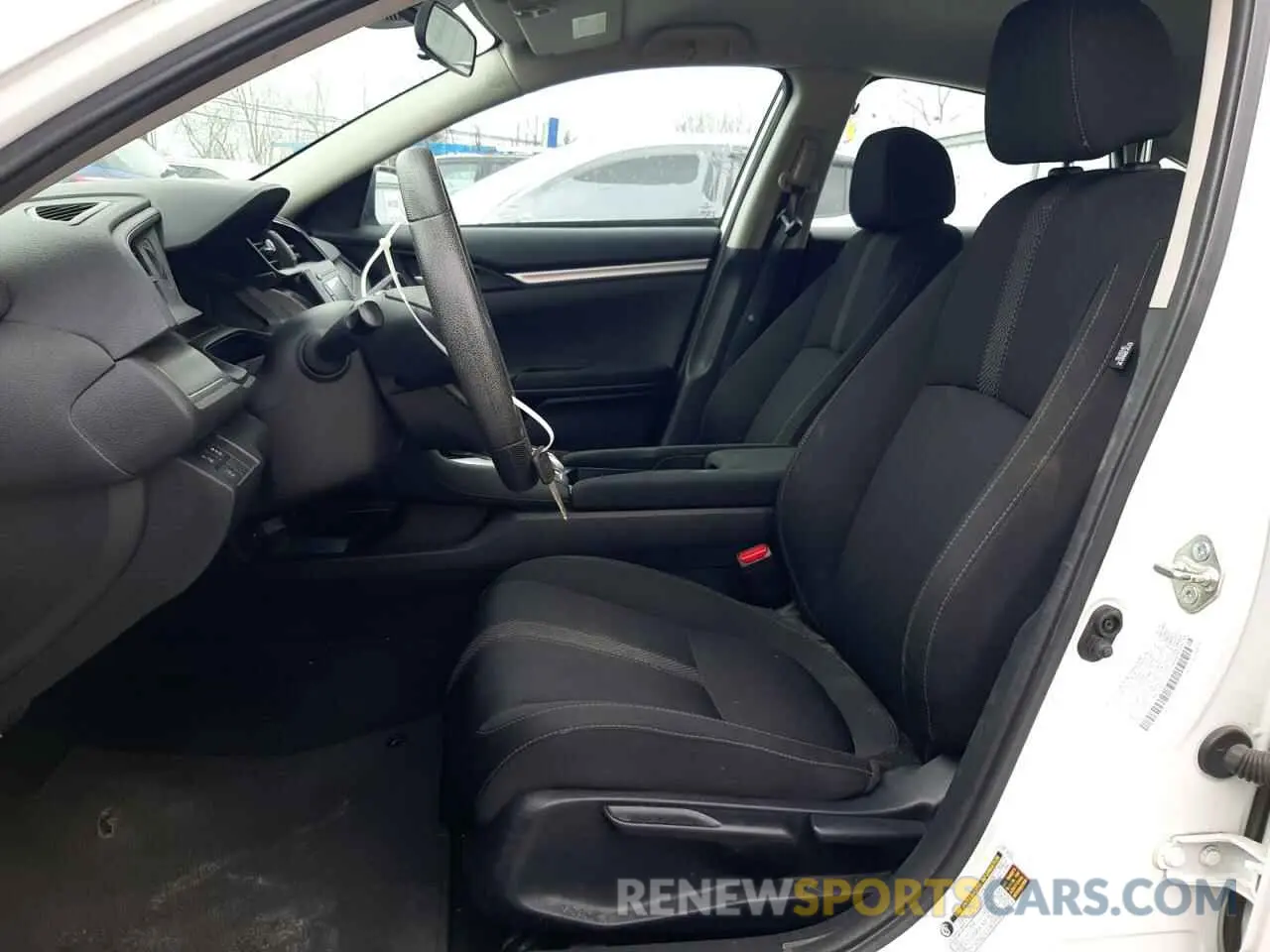 7 Photograph of a damaged car 2HGFC2F67KH587905 HONDA CIVIC 2019