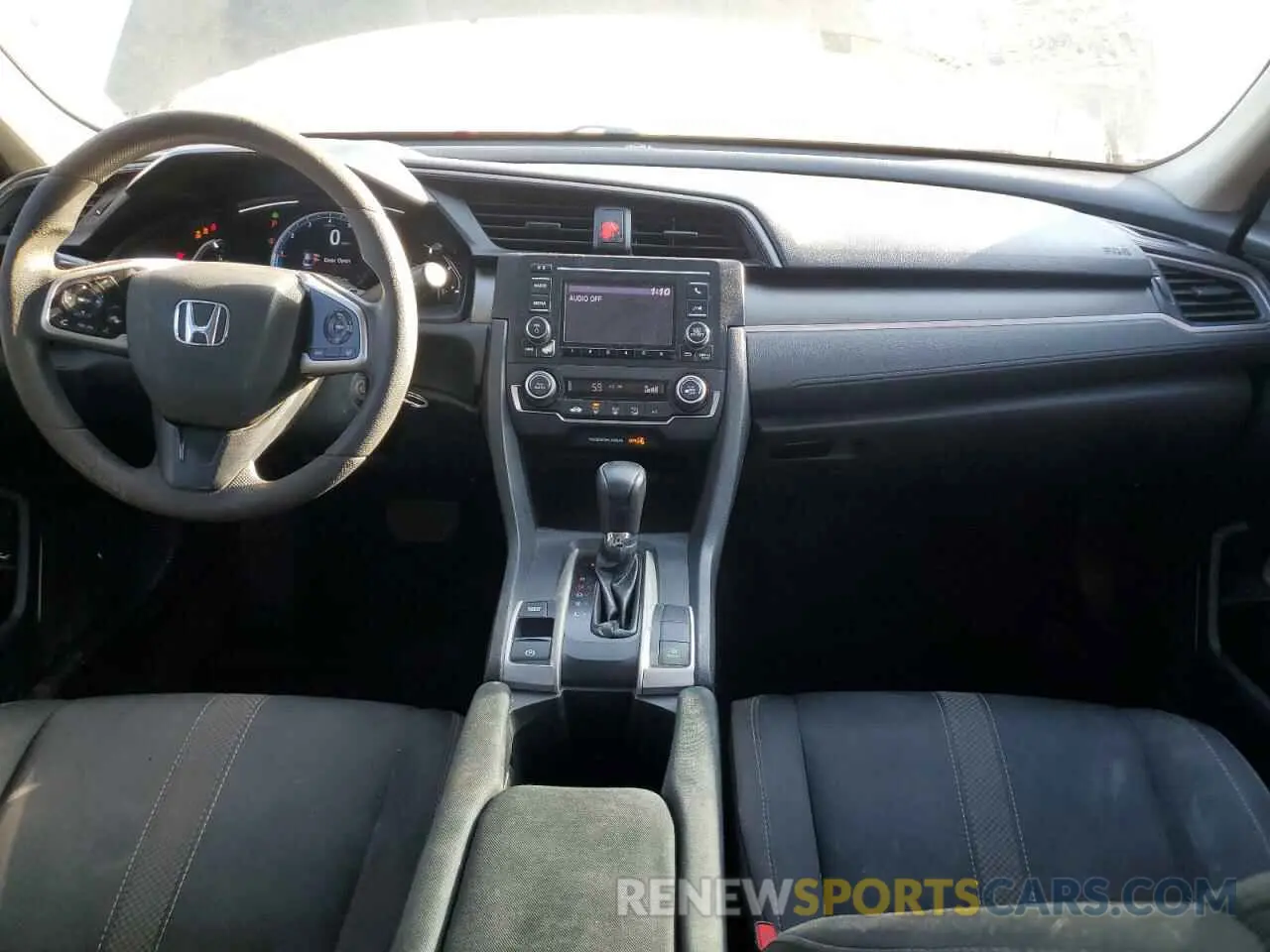 8 Photograph of a damaged car 2HGFC2F67KH596149 HONDA CIVIC 2019