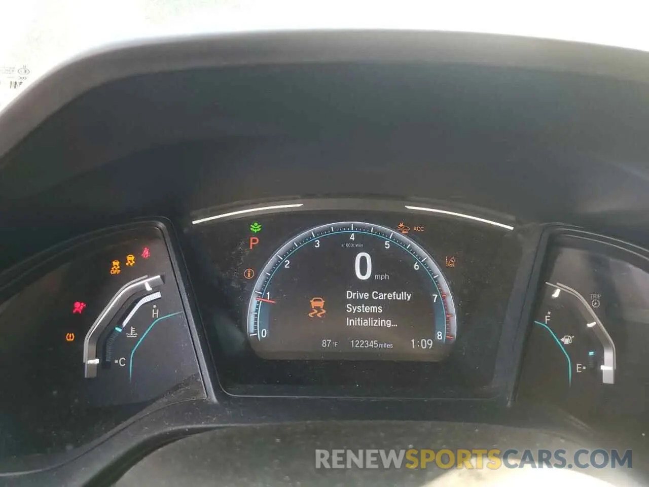 9 Photograph of a damaged car 2HGFC2F67KH596149 HONDA CIVIC 2019