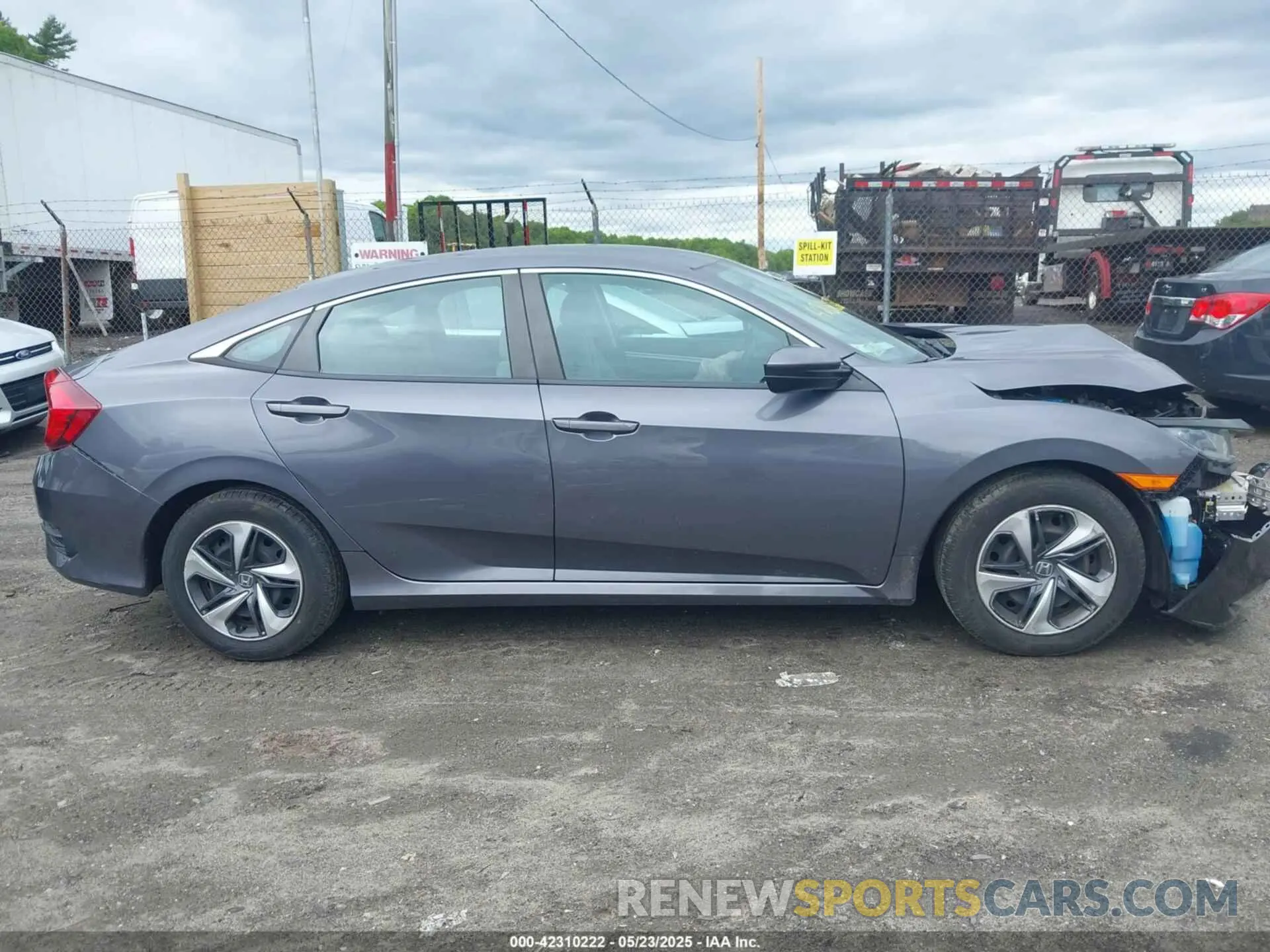13 Photograph of a damaged car 2HGFC2F67KH606663 HONDA CIVIC 2019
