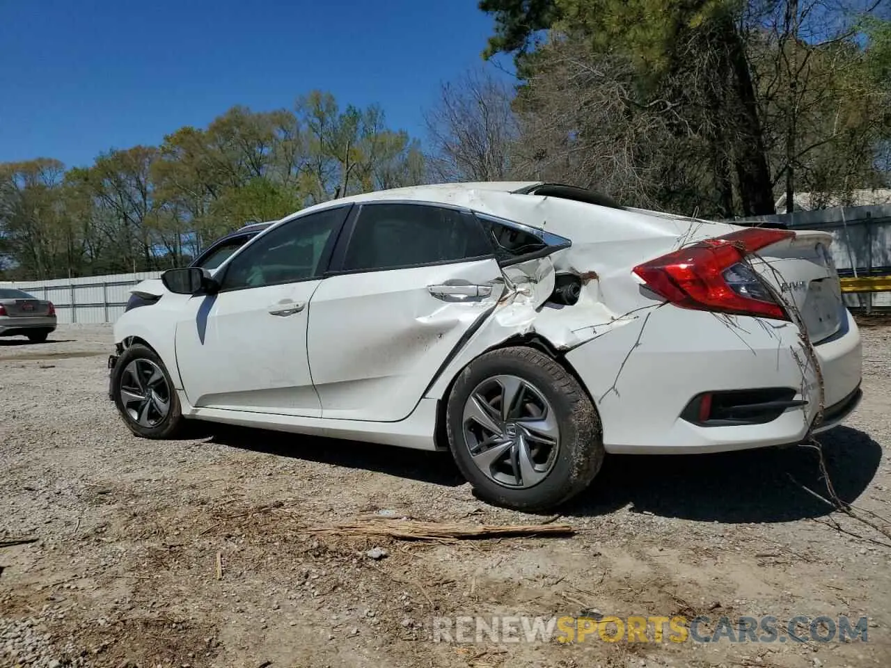 2 Photograph of a damaged car 2HGFC2F68KH507415 HONDA CIVIC 2019