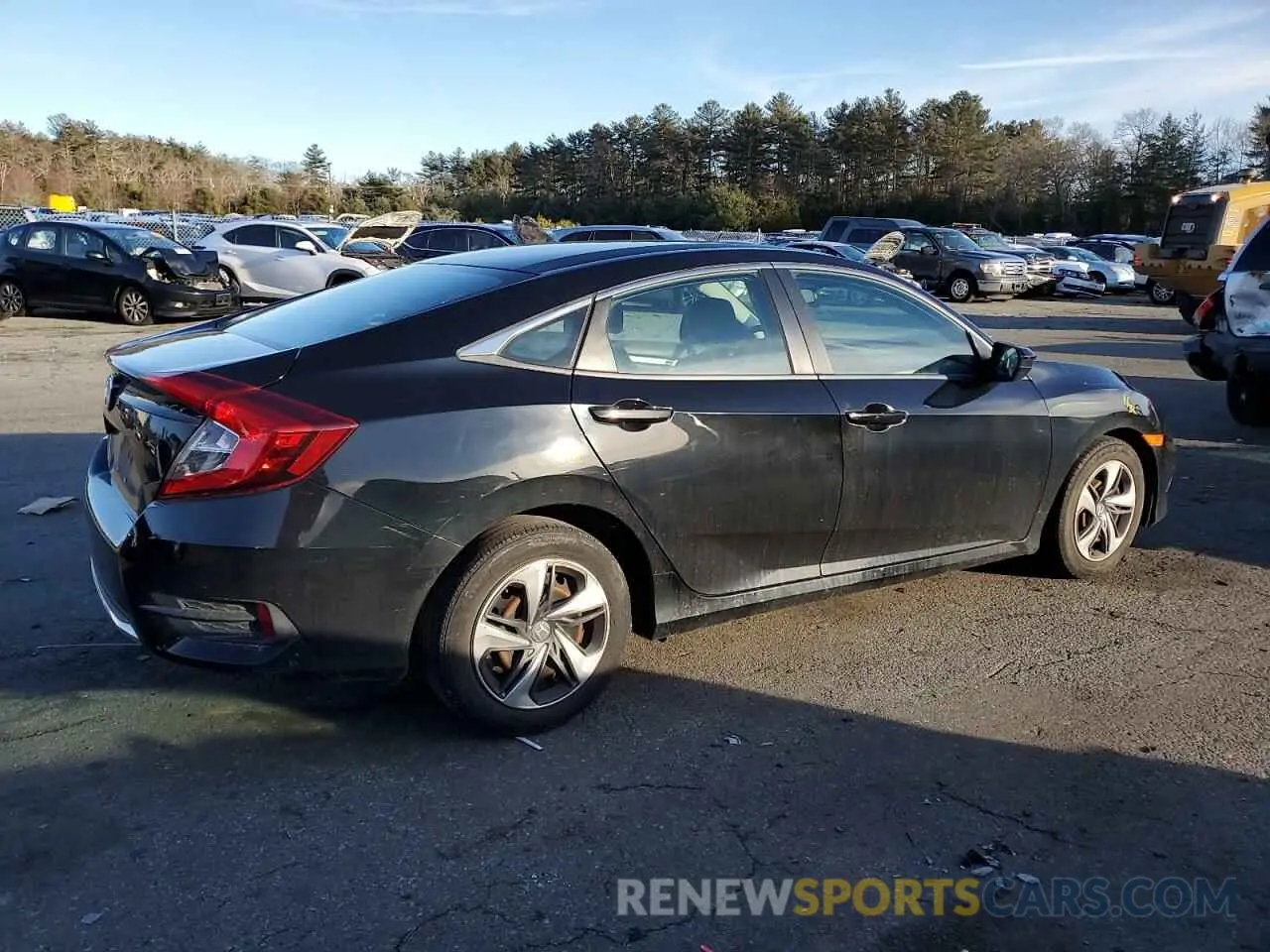 3 Photograph of a damaged car 2HGFC2F68KH511531 HONDA CIVIC 2019