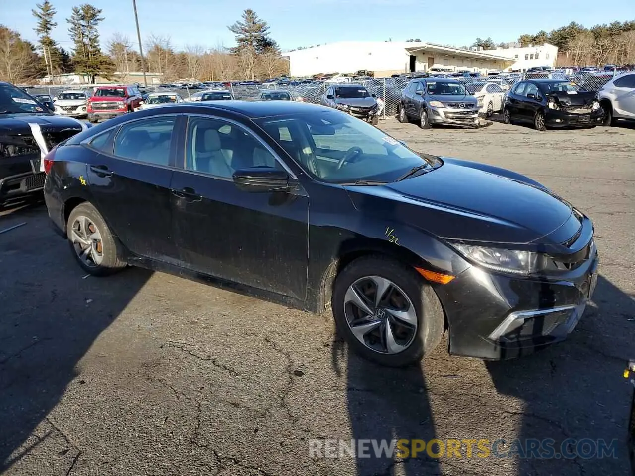 4 Photograph of a damaged car 2HGFC2F68KH511531 HONDA CIVIC 2019
