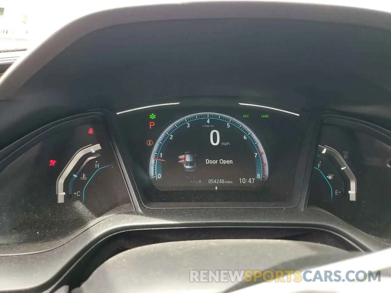 9 Photograph of a damaged car 2HGFC2F68KH522805 HONDA CIVIC 2019