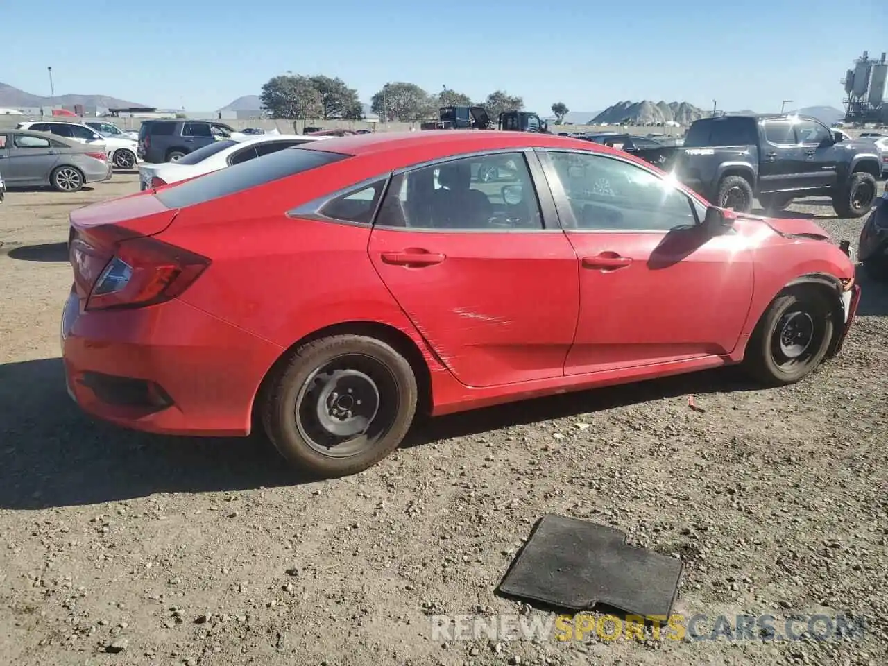 3 Photograph of a damaged car 2HGFC2F68KH538115 HONDA CIVIC 2019