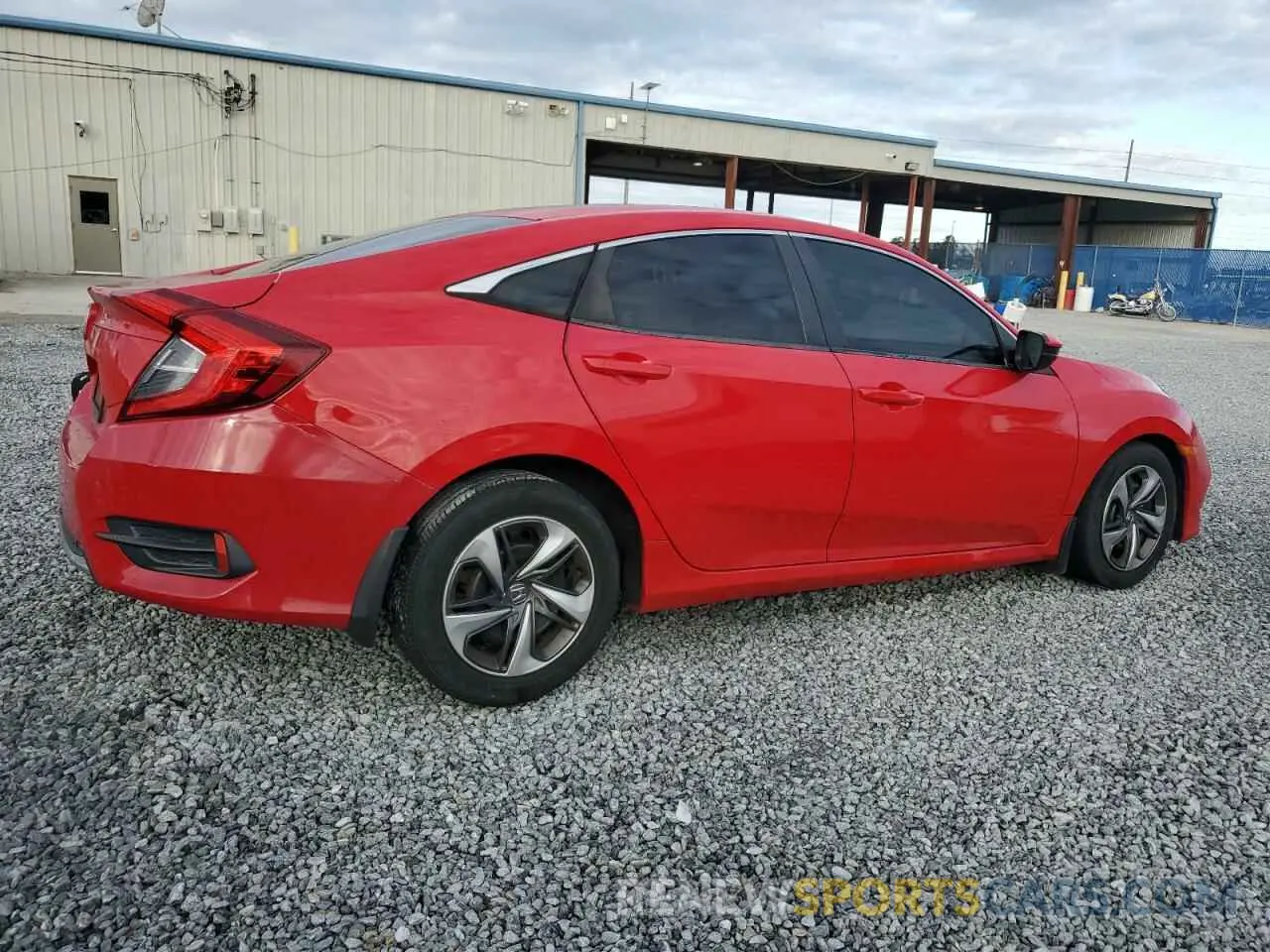 3 Photograph of a damaged car 2HGFC2F68KH551012 HONDA CIVIC 2019
