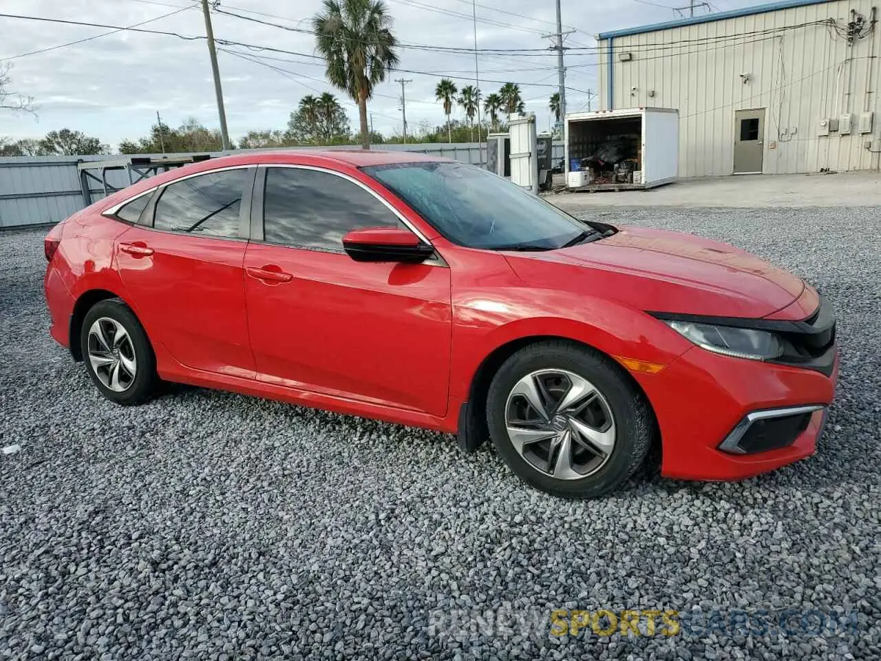 4 Photograph of a damaged car 2HGFC2F68KH551012 HONDA CIVIC 2019
