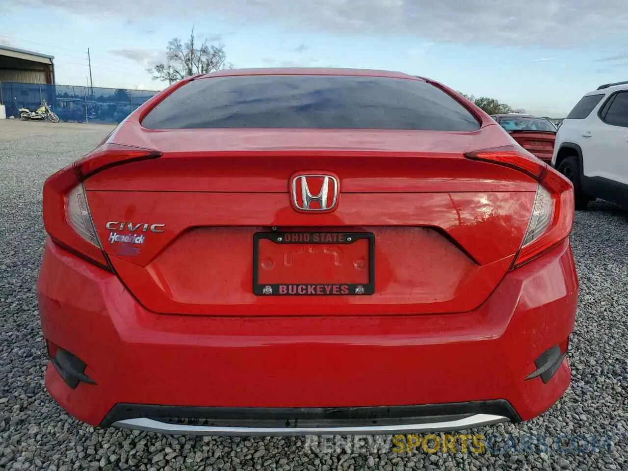 6 Photograph of a damaged car 2HGFC2F68KH551012 HONDA CIVIC 2019