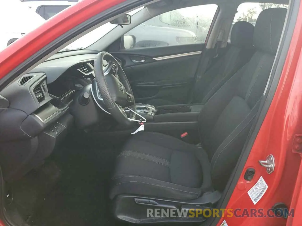 7 Photograph of a damaged car 2HGFC2F68KH551012 HONDA CIVIC 2019