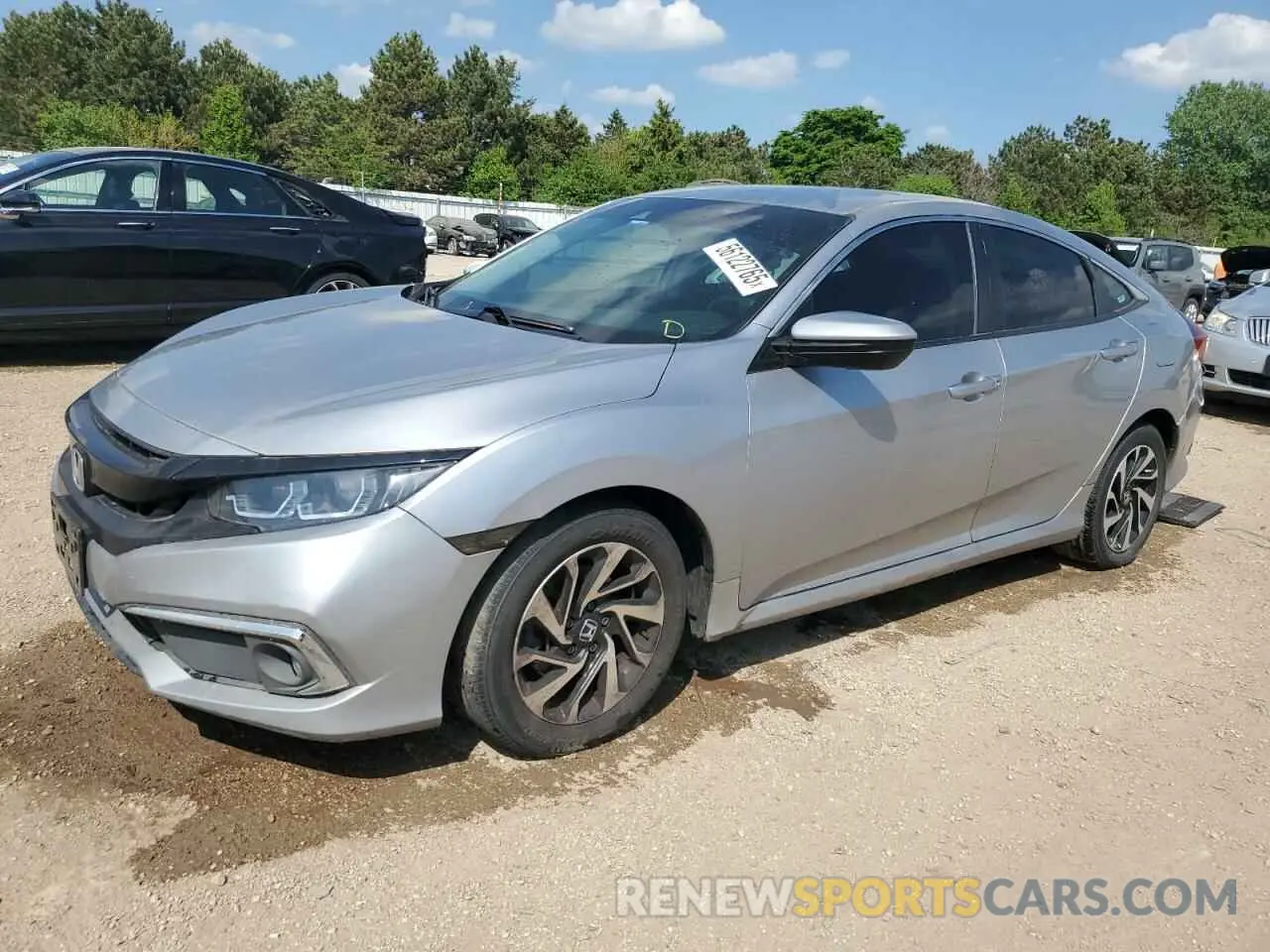 1 Photograph of a damaged car 2HGFC2F68KH556274 HONDA CIVIC 2019