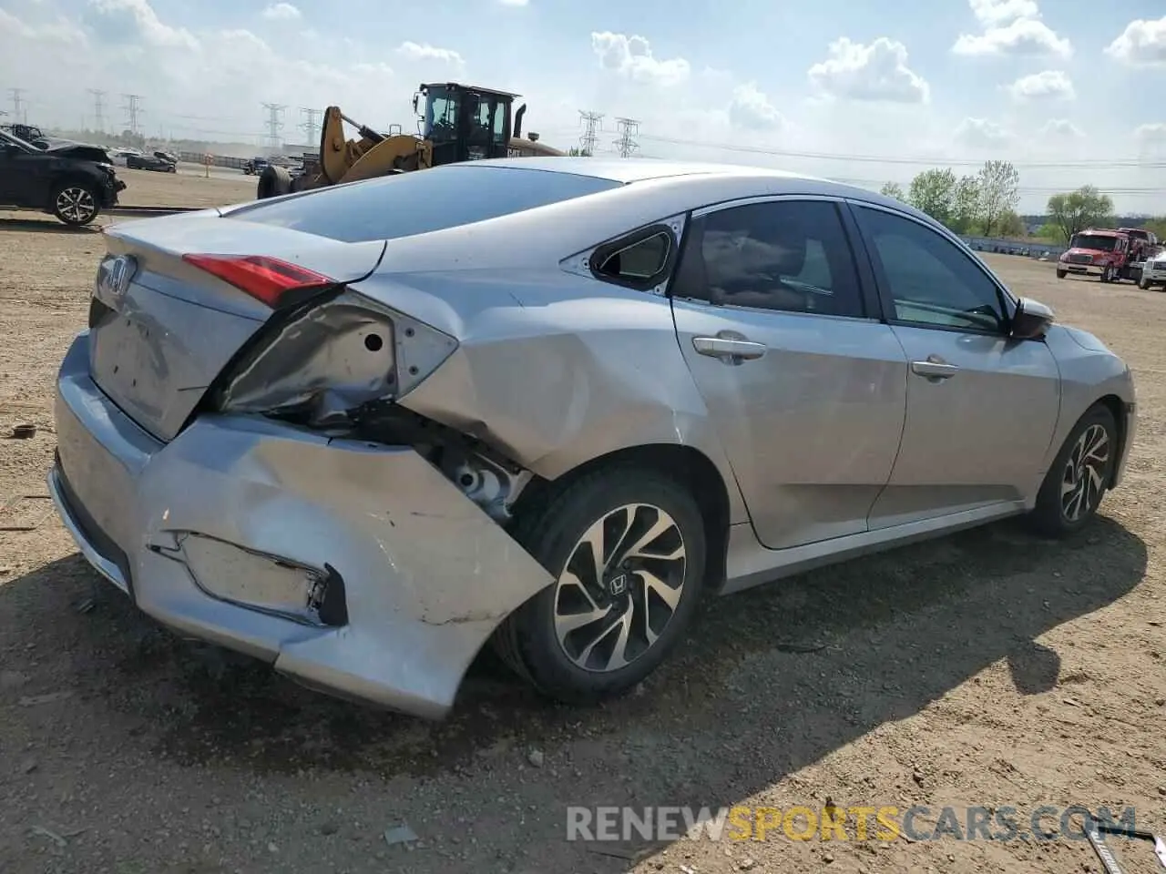 3 Photograph of a damaged car 2HGFC2F68KH556274 HONDA CIVIC 2019