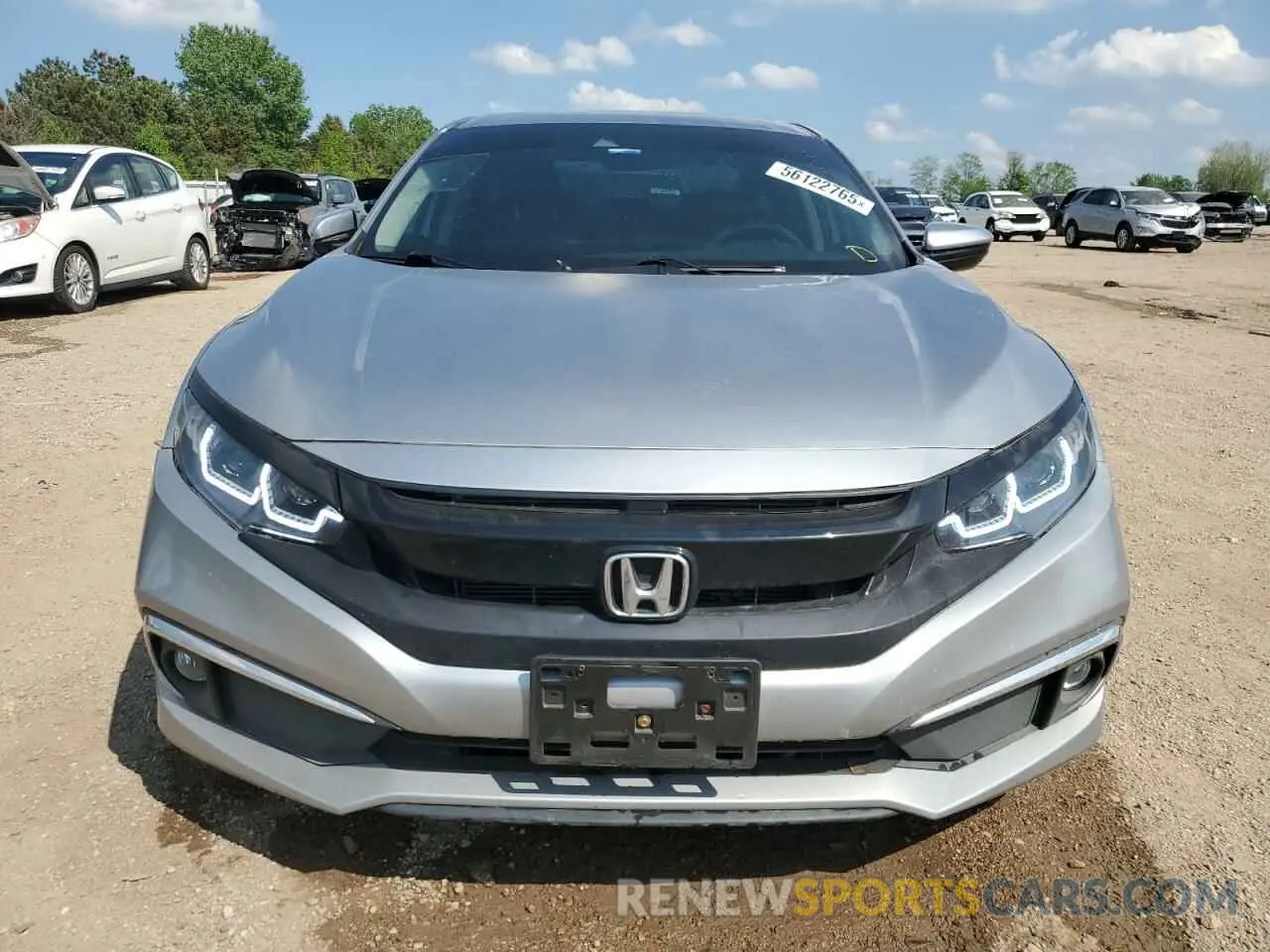 5 Photograph of a damaged car 2HGFC2F68KH556274 HONDA CIVIC 2019