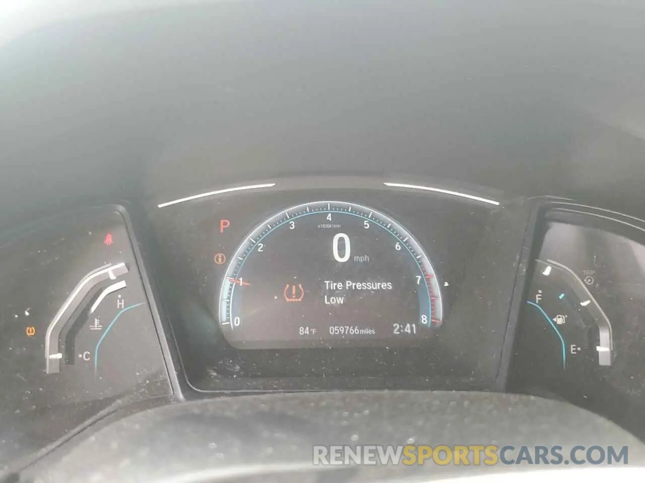 9 Photograph of a damaged car 2HGFC2F68KH556274 HONDA CIVIC 2019