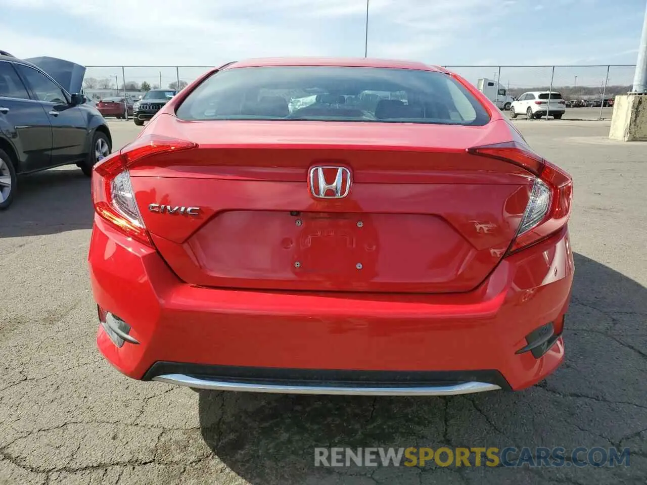 6 Photograph of a damaged car 2HGFC2F68KH568408 HONDA CIVIC 2019