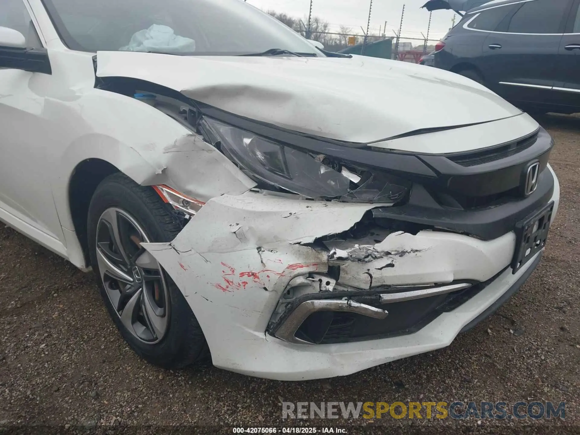 6 Photograph of a damaged car 2HGFC2F68KH573107 HONDA CIVIC 2019