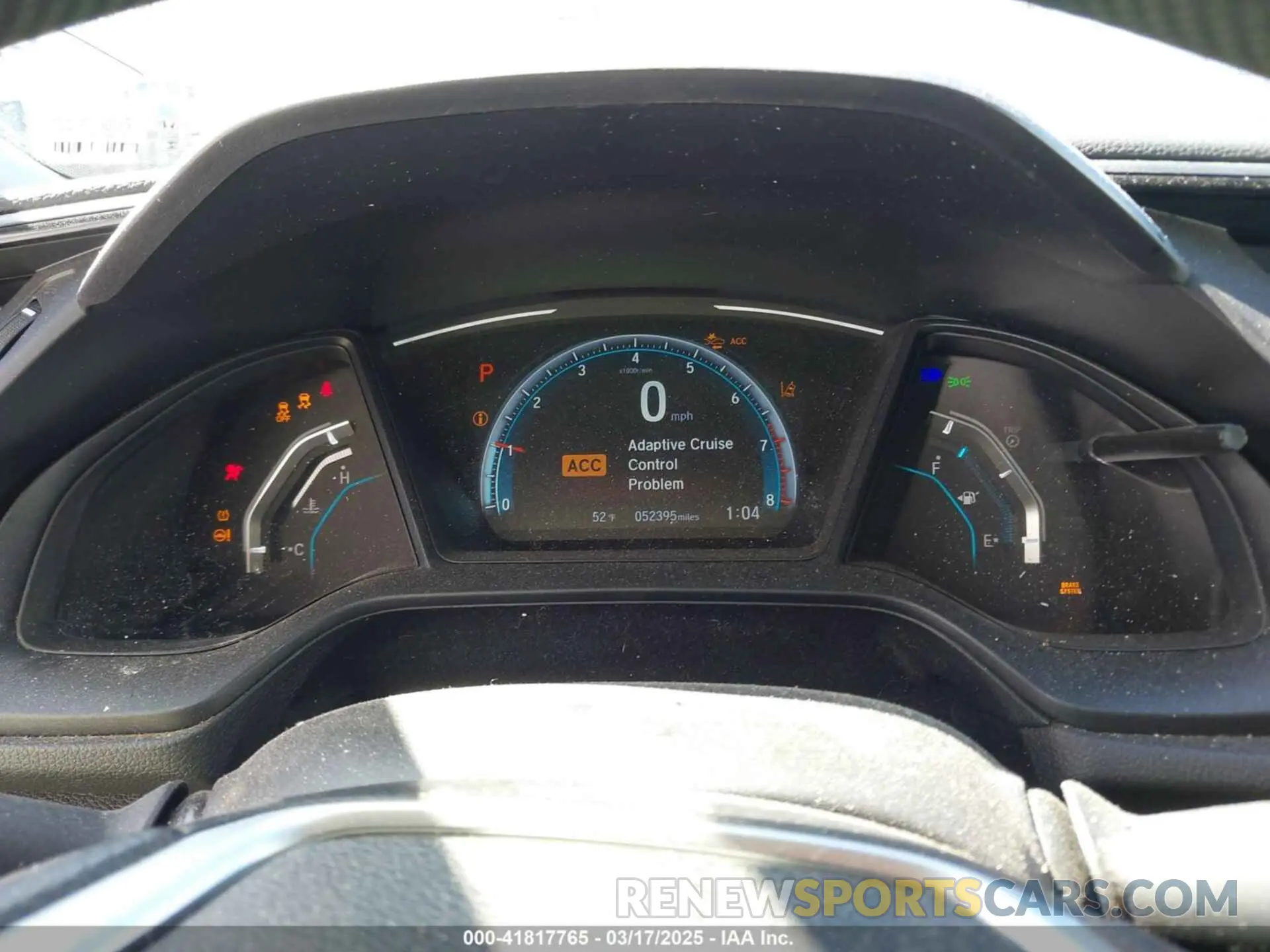 7 Photograph of a damaged car 2HGFC2F68KH574418 HONDA CIVIC 2019