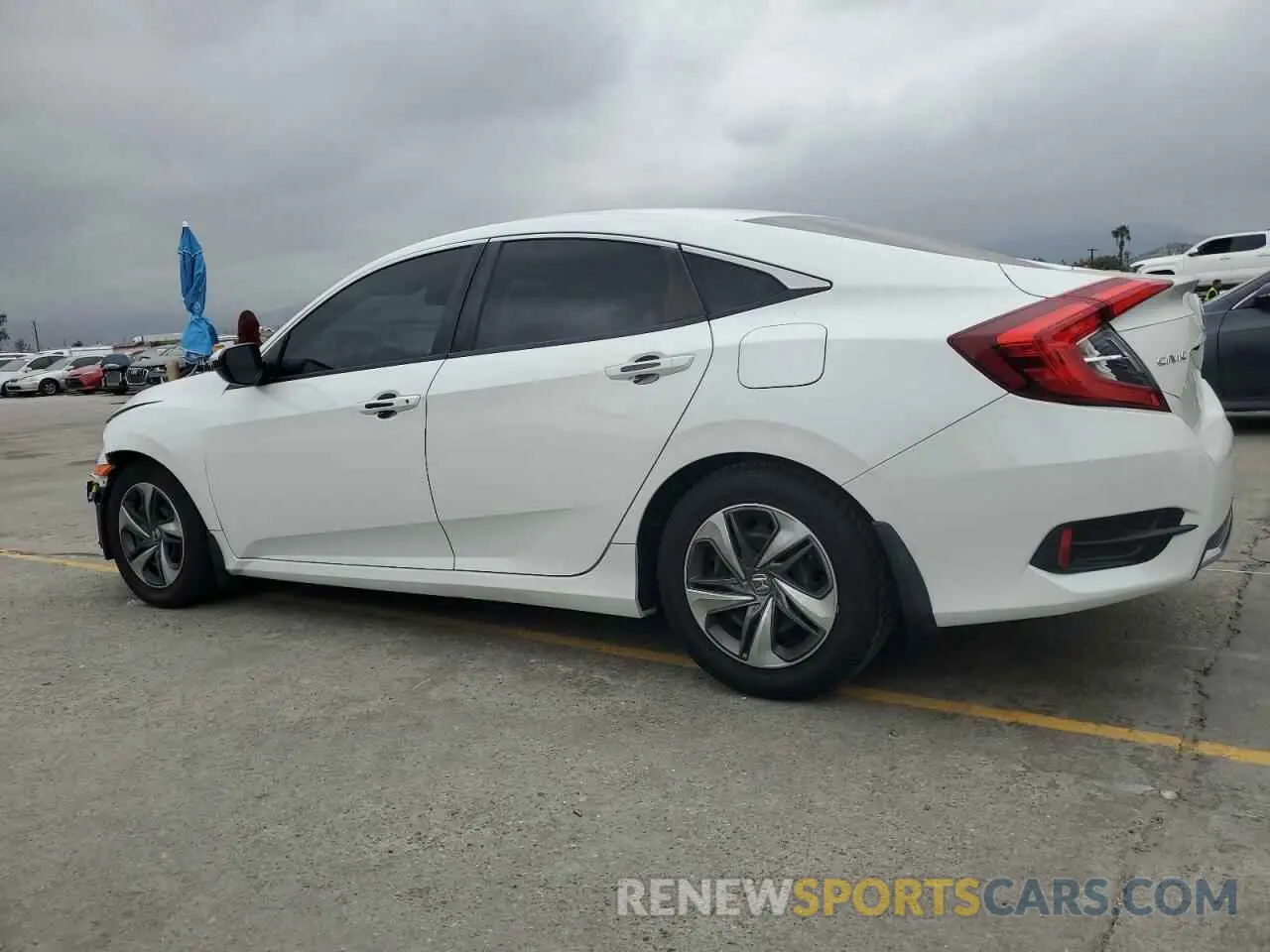 2 Photograph of a damaged car 2HGFC2F68KH576282 HONDA CIVIC 2019