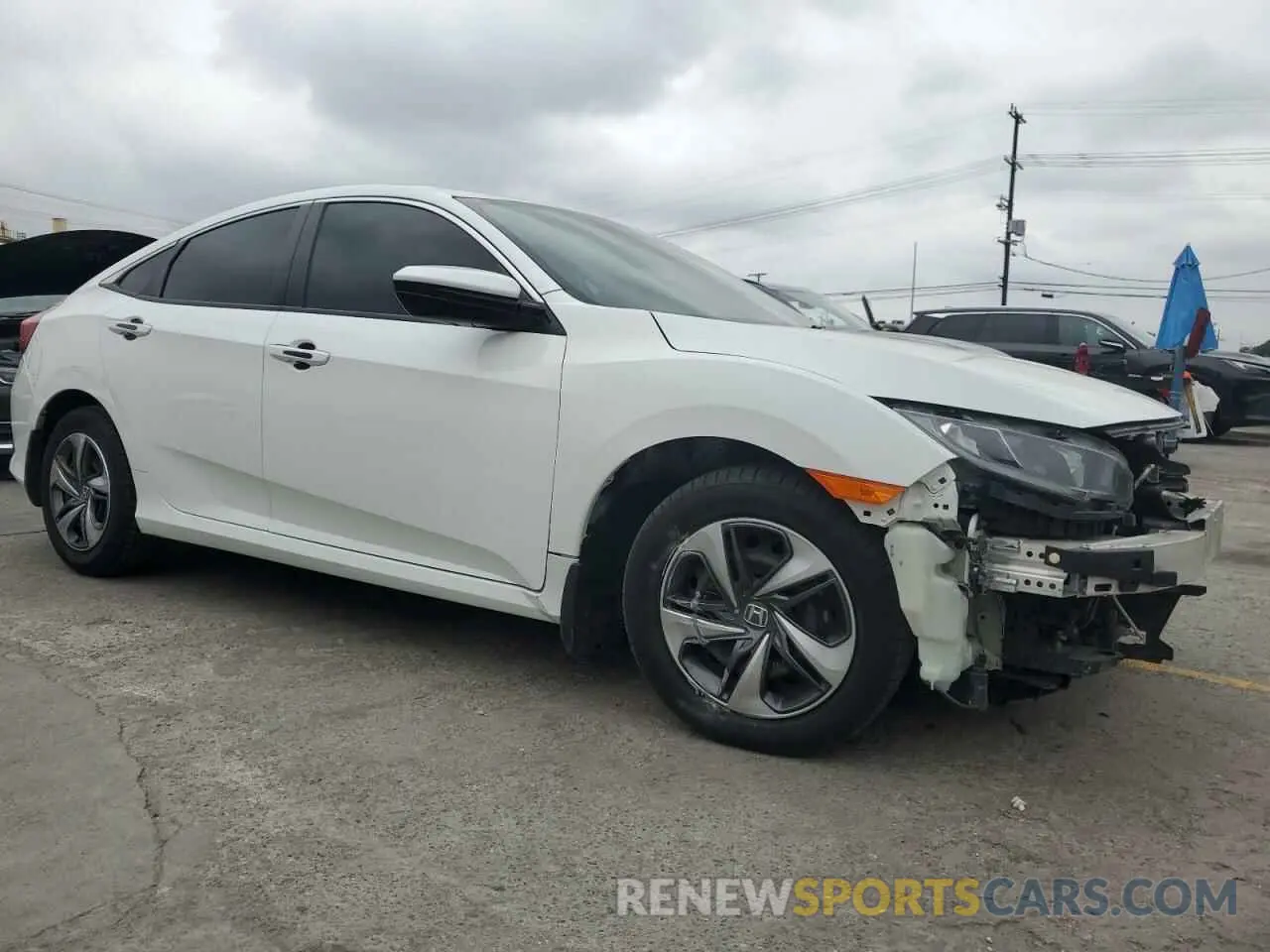 4 Photograph of a damaged car 2HGFC2F68KH576282 HONDA CIVIC 2019