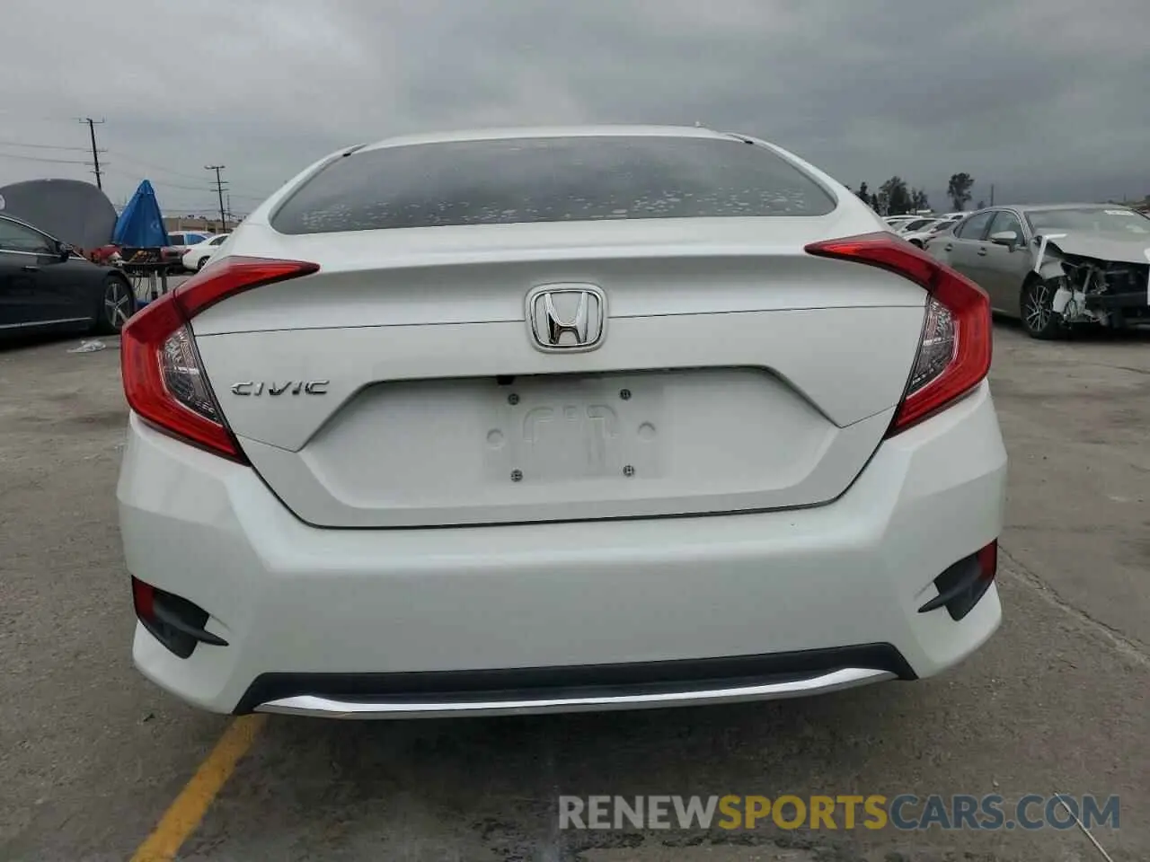 6 Photograph of a damaged car 2HGFC2F68KH576282 HONDA CIVIC 2019