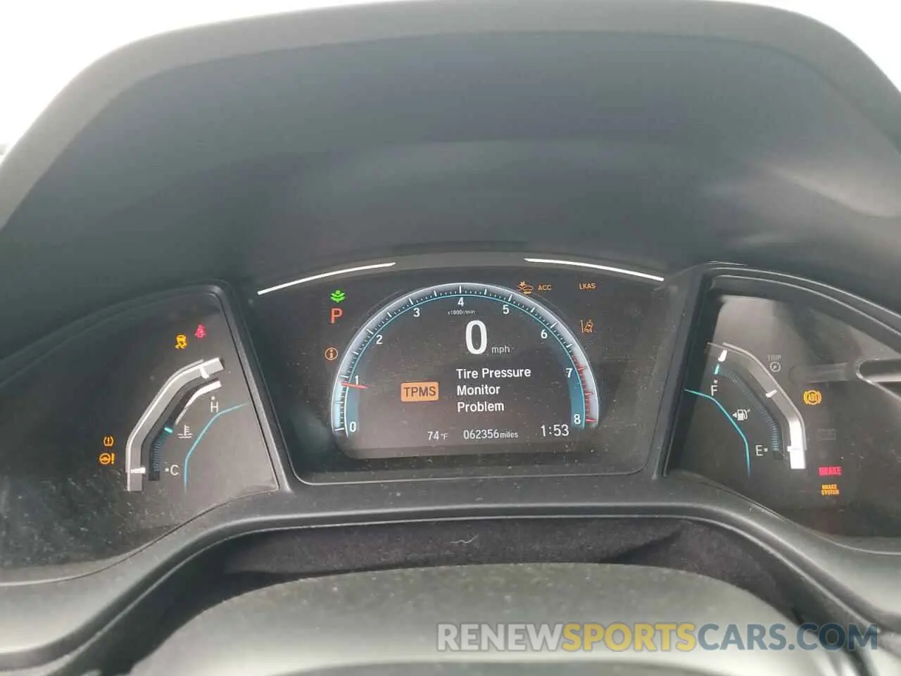 9 Photograph of a damaged car 2HGFC2F68KH576282 HONDA CIVIC 2019