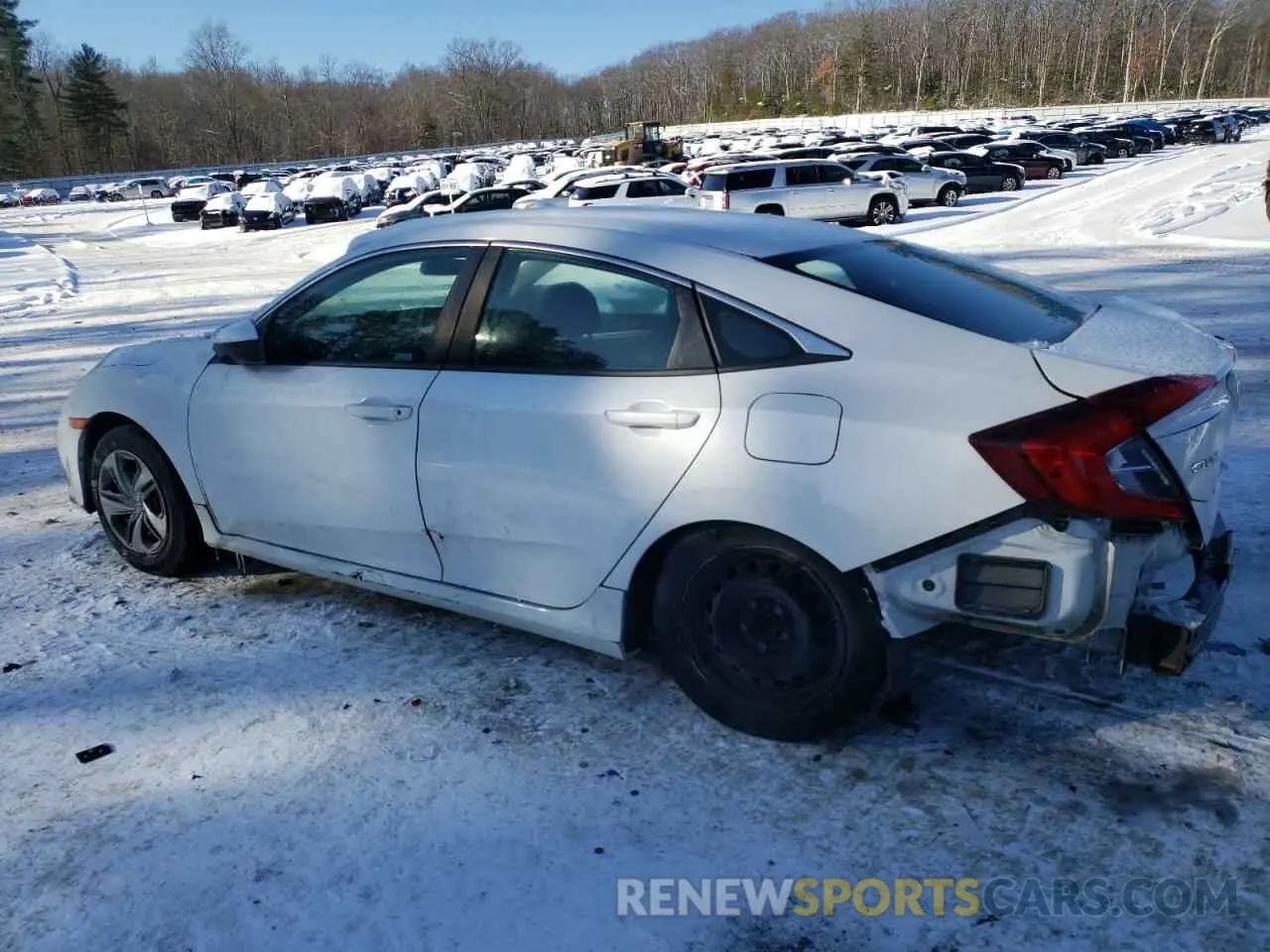 2 Photograph of a damaged car 2HGFC2F68KH580090 HONDA CIVIC 2019