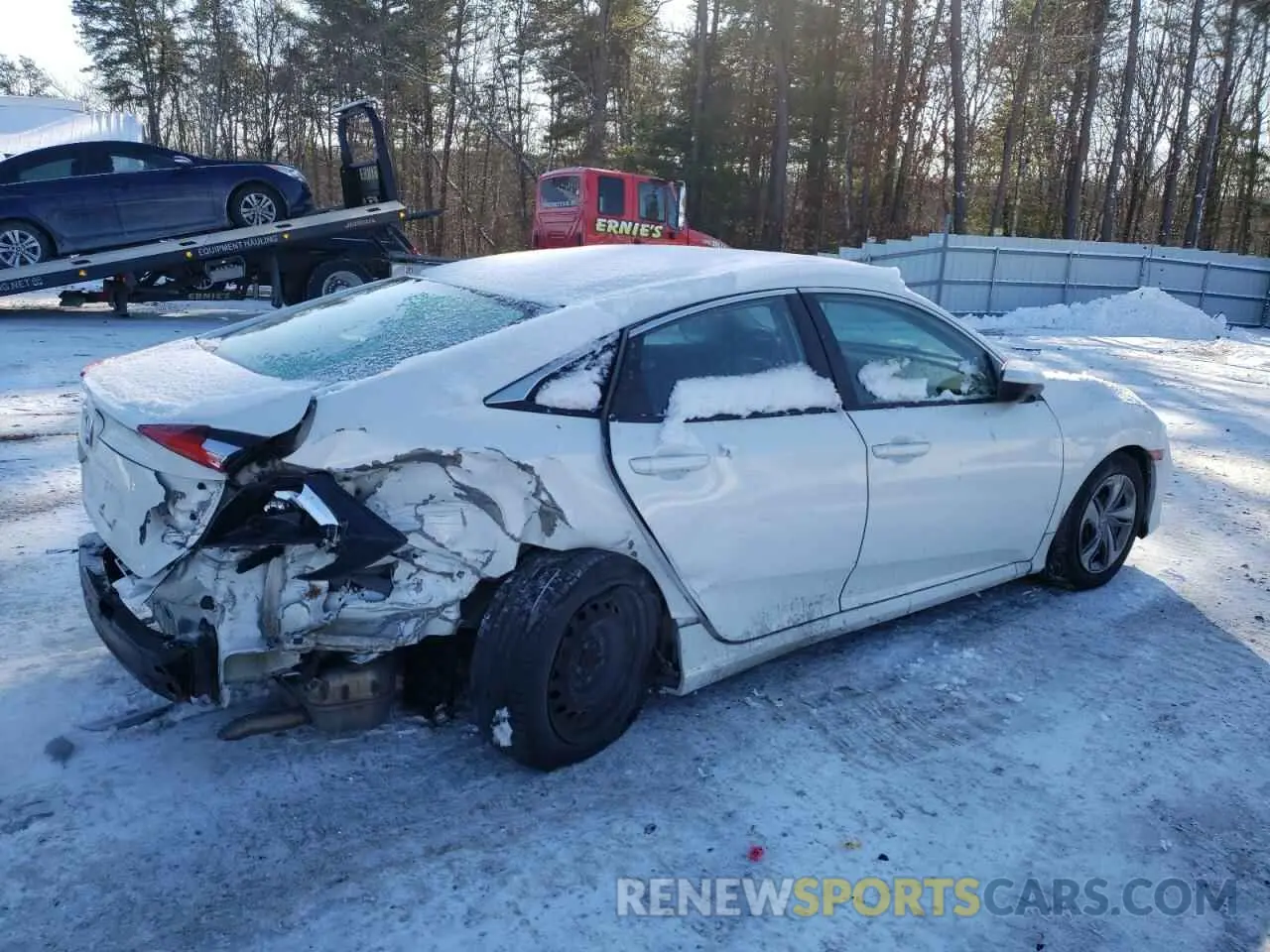 3 Photograph of a damaged car 2HGFC2F68KH580090 HONDA CIVIC 2019