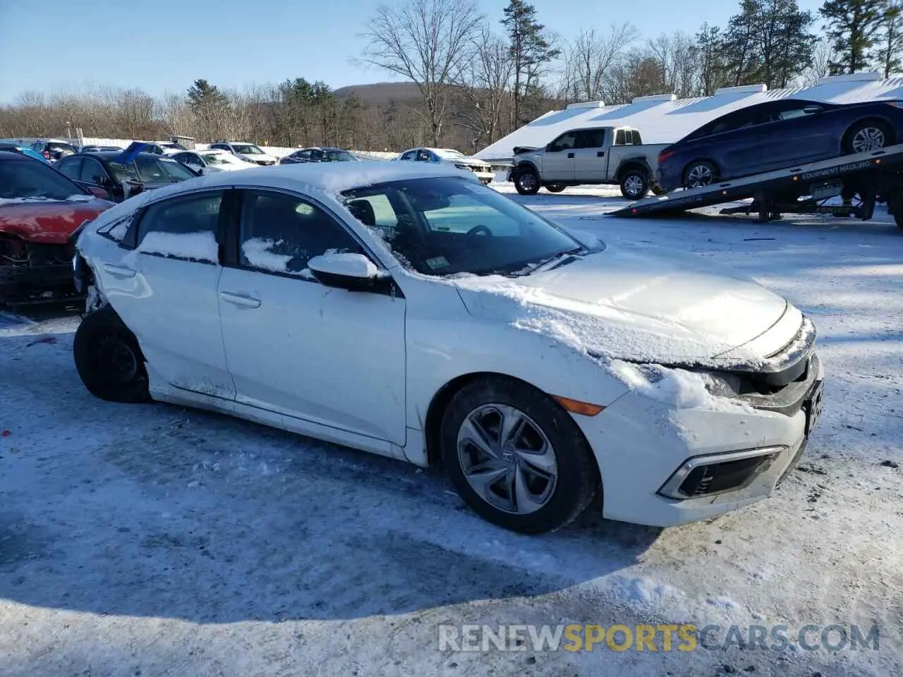 4 Photograph of a damaged car 2HGFC2F68KH580090 HONDA CIVIC 2019