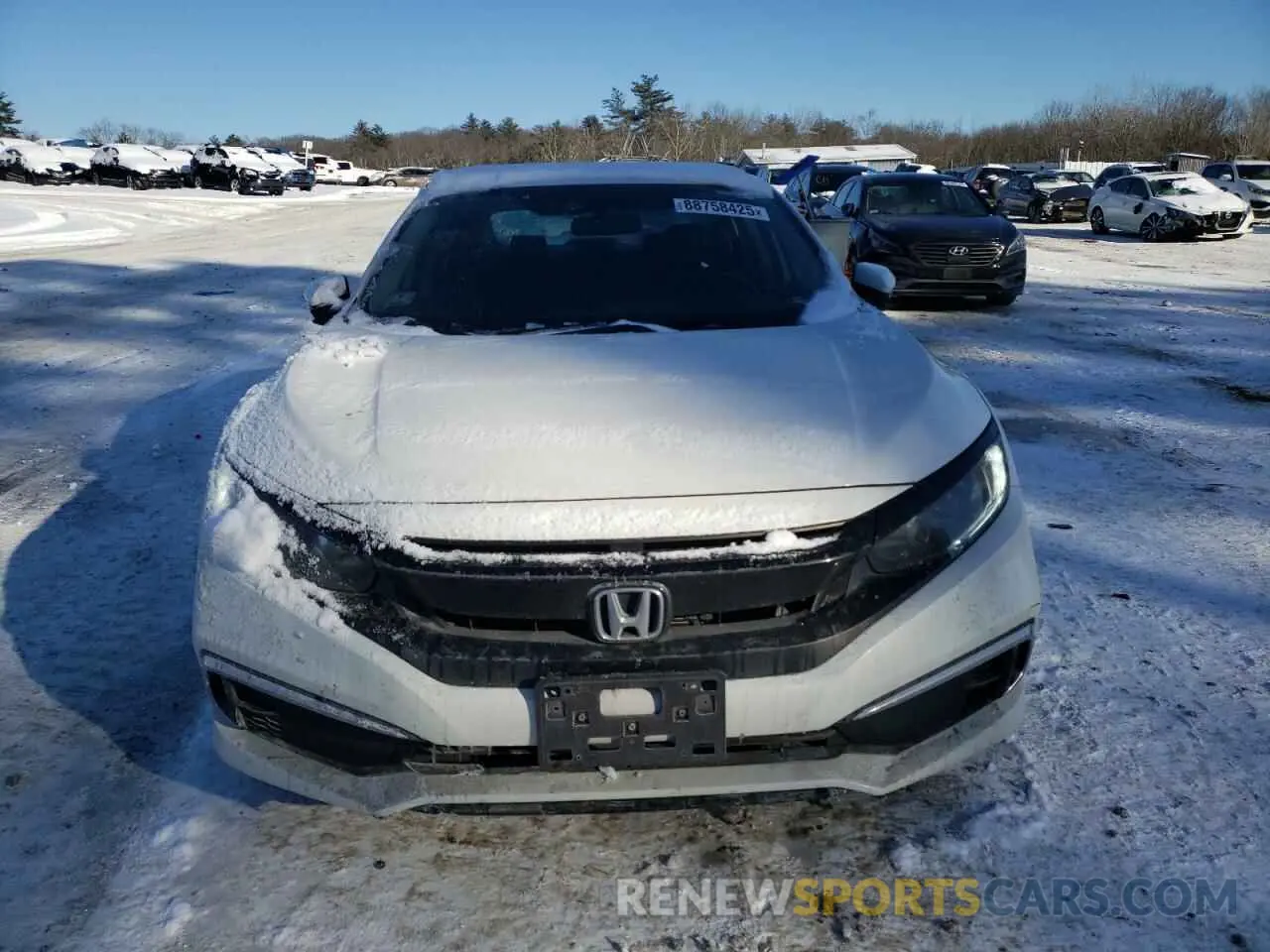 5 Photograph of a damaged car 2HGFC2F68KH580090 HONDA CIVIC 2019