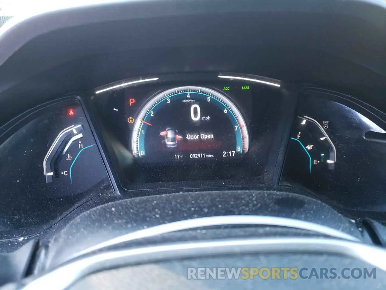 9 Photograph of a damaged car 2HGFC2F68KH580090 HONDA CIVIC 2019
