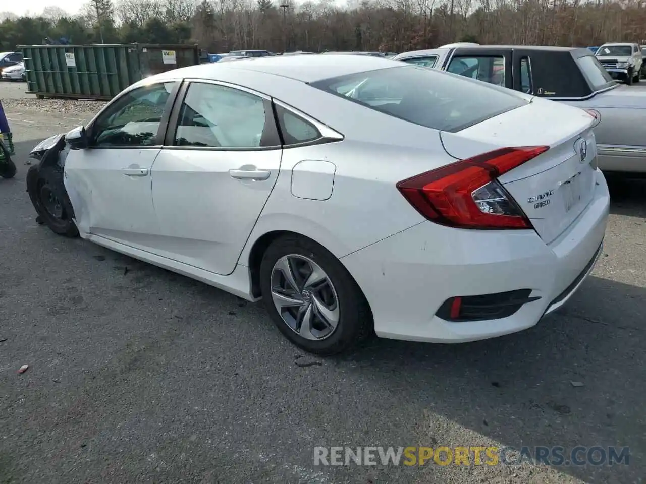 2 Photograph of a damaged car 2HGFC2F68KH584219 HONDA CIVIC 2019