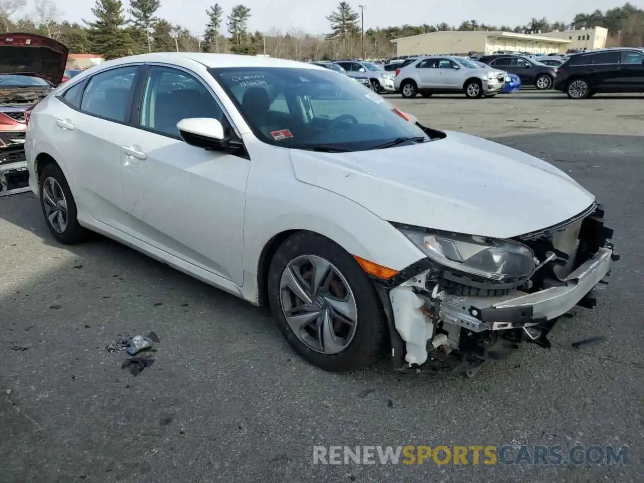 4 Photograph of a damaged car 2HGFC2F68KH584219 HONDA CIVIC 2019