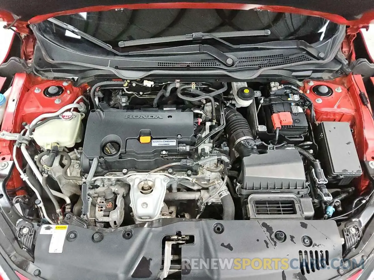11 Photograph of a damaged car 2HGFC2F68KH592515 HONDA CIVIC 2019