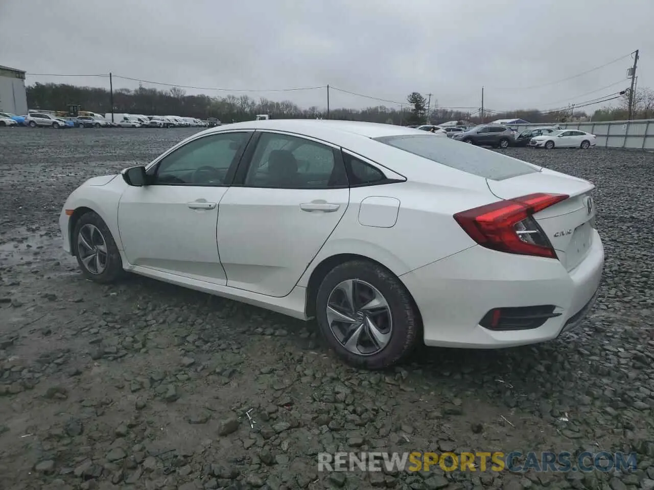2 Photograph of a damaged car 2HGFC2F68KH597987 HONDA CIVIC 2019