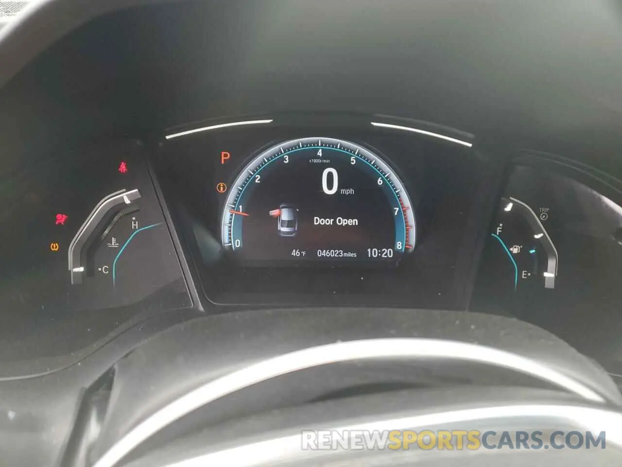 9 Photograph of a damaged car 2HGFC2F68KH597987 HONDA CIVIC 2019