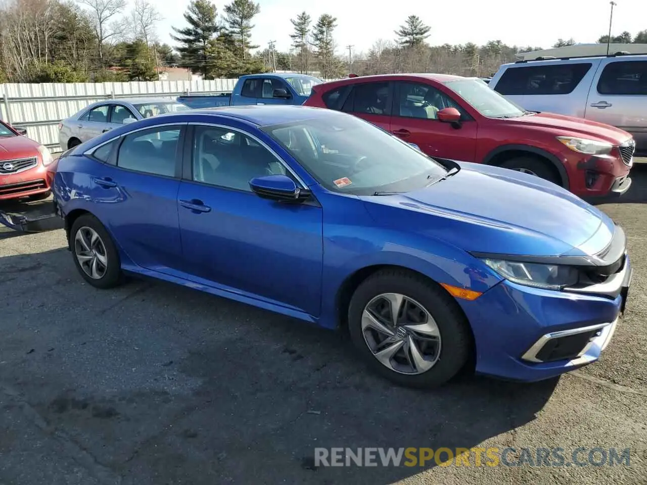 4 Photograph of a damaged car 2HGFC2F68KH598279 HONDA CIVIC 2019