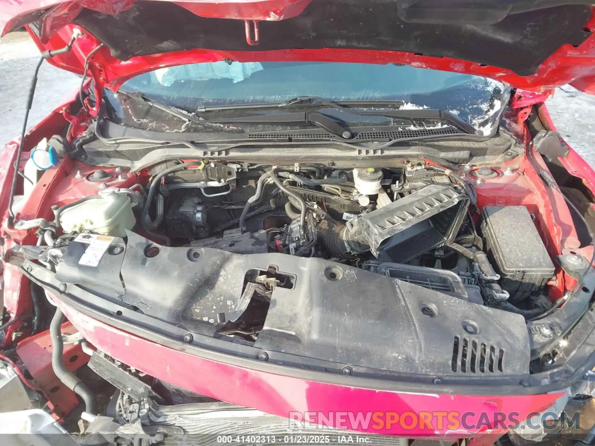10 Photograph of a damaged car 2HGFC2F68KH606025 HONDA CIVIC 2019