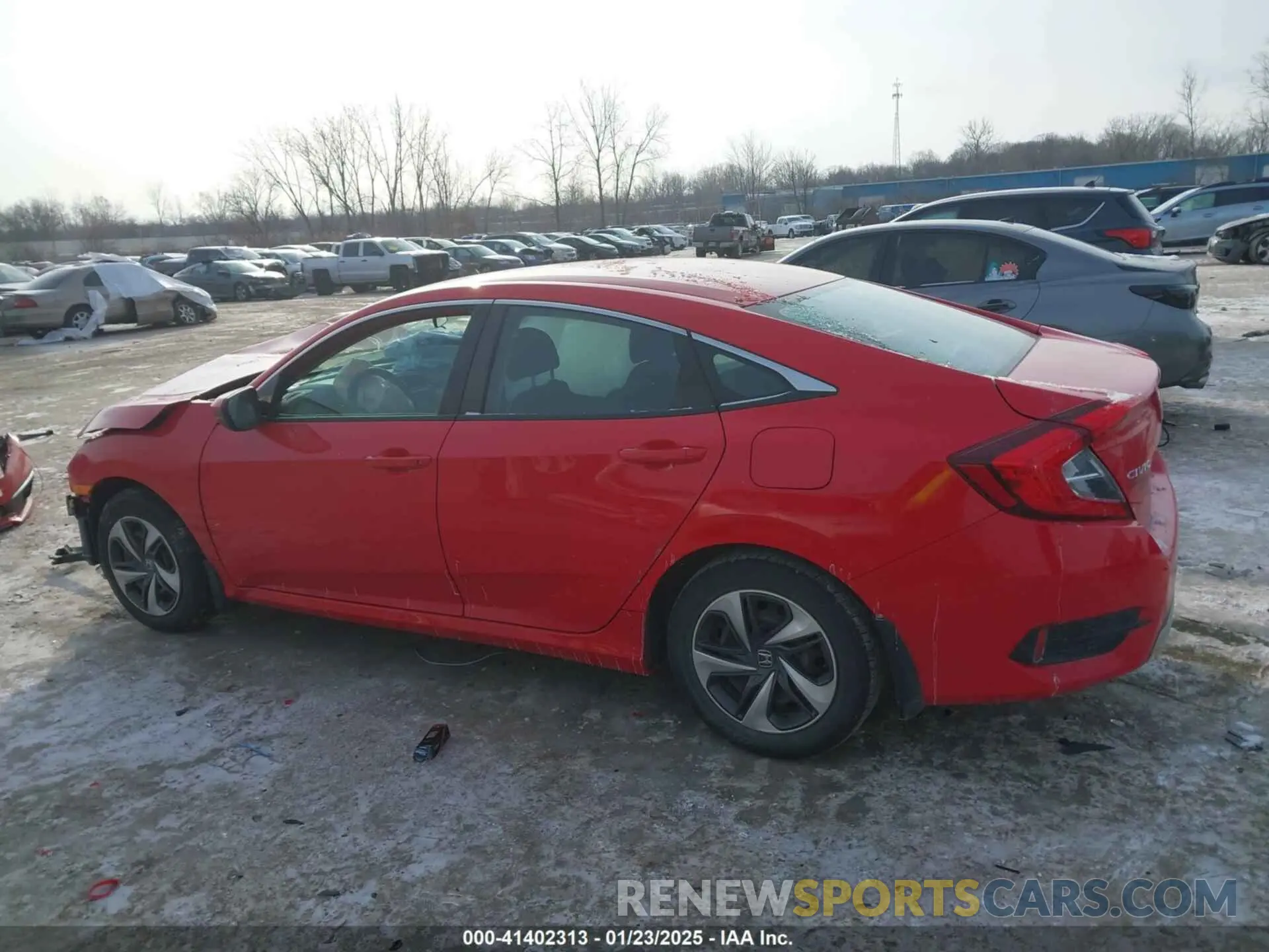 14 Photograph of a damaged car 2HGFC2F68KH606025 HONDA CIVIC 2019