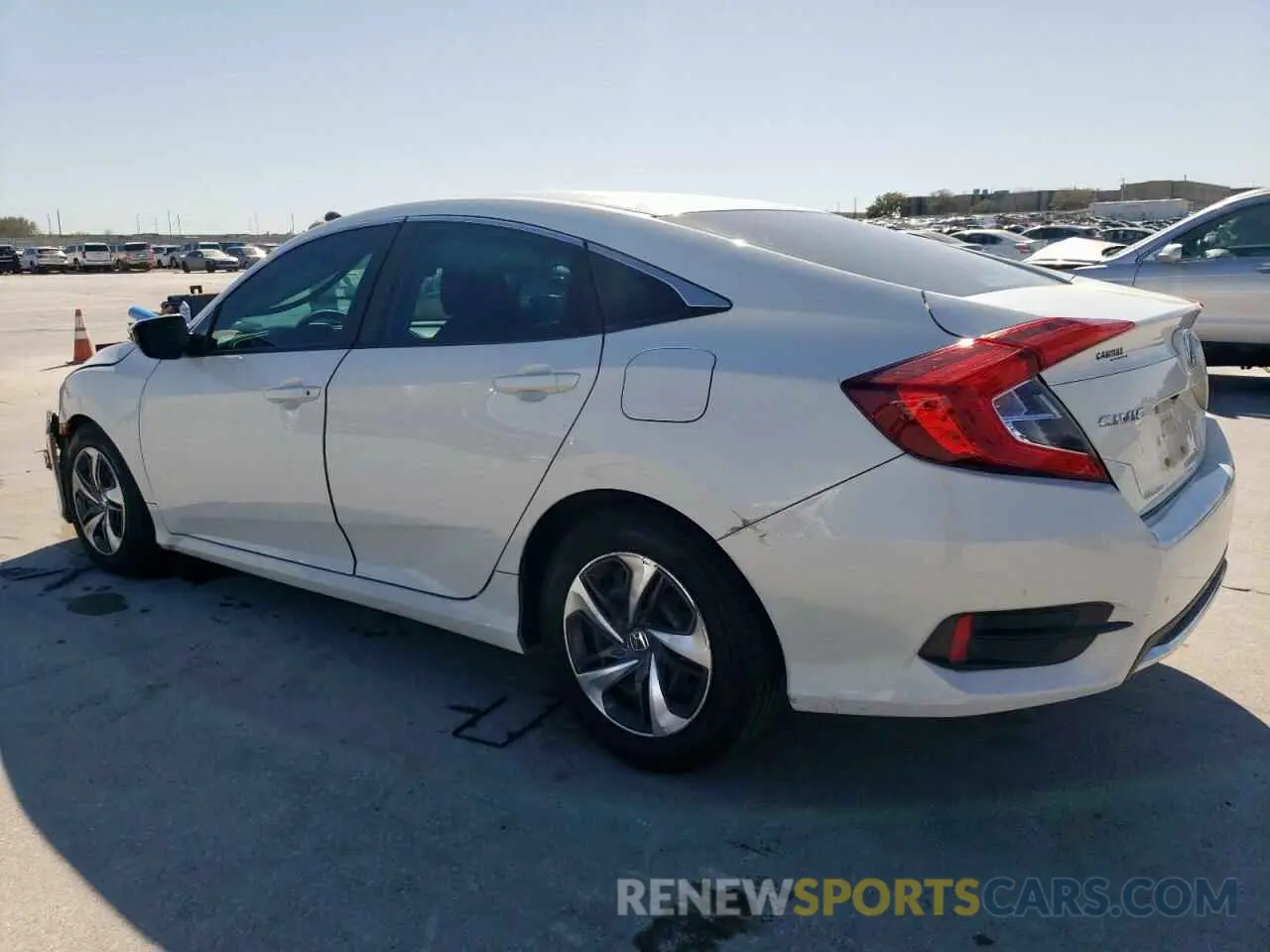 2 Photograph of a damaged car 2HGFC2F68KH606218 HONDA CIVIC 2019