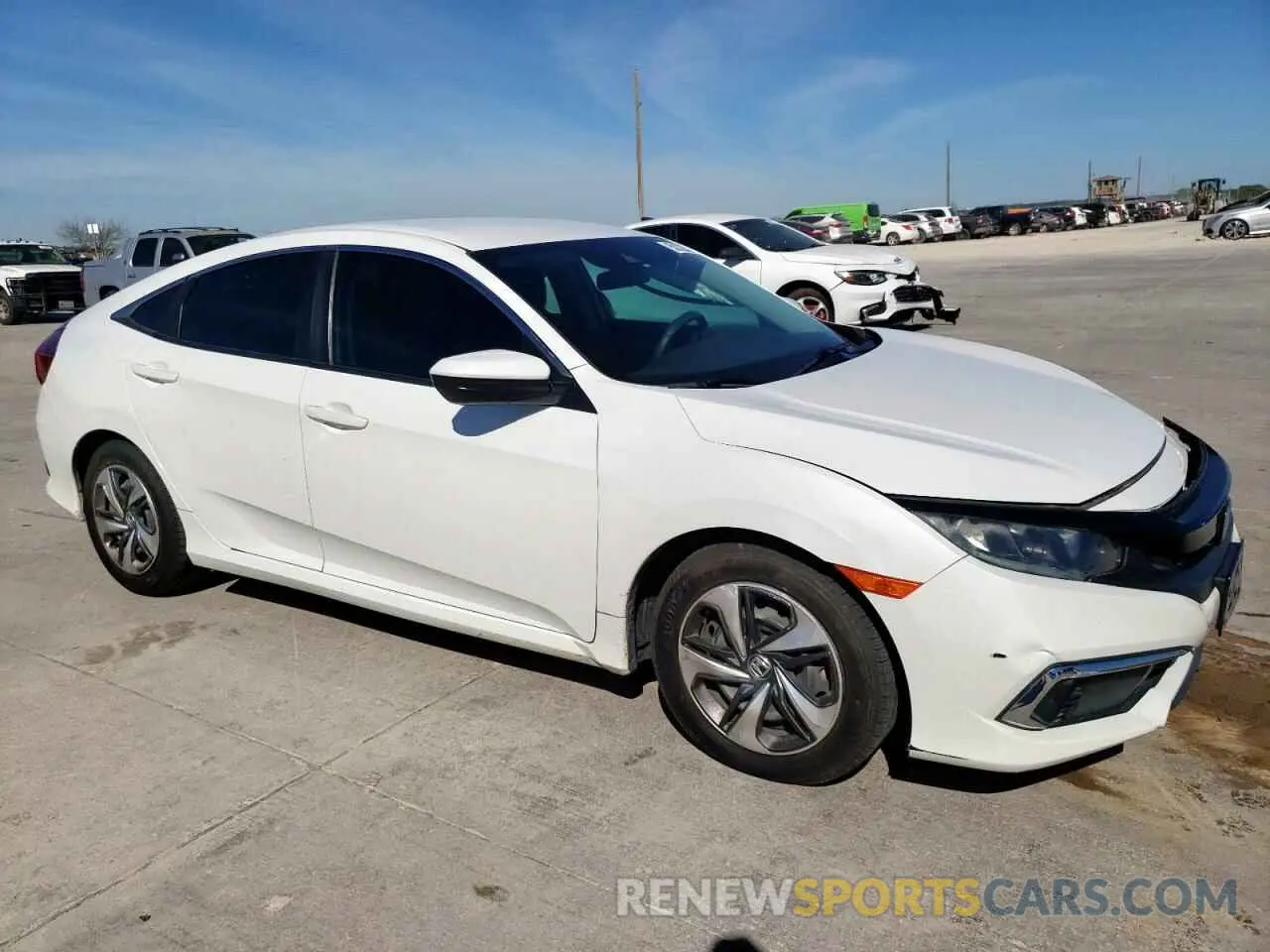 4 Photograph of a damaged car 2HGFC2F68KH606218 HONDA CIVIC 2019