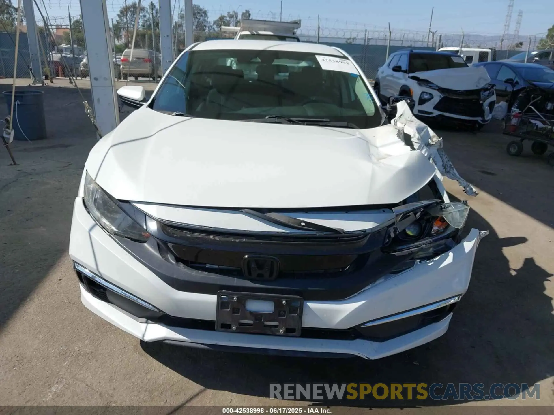 12 Photograph of a damaged car 2HGFC2F69KH505902 HONDA CIVIC 2019