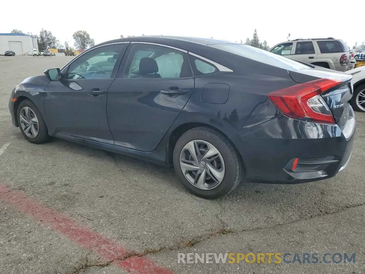2 Photograph of a damaged car 2HGFC2F69KH550273 HONDA CIVIC 2019