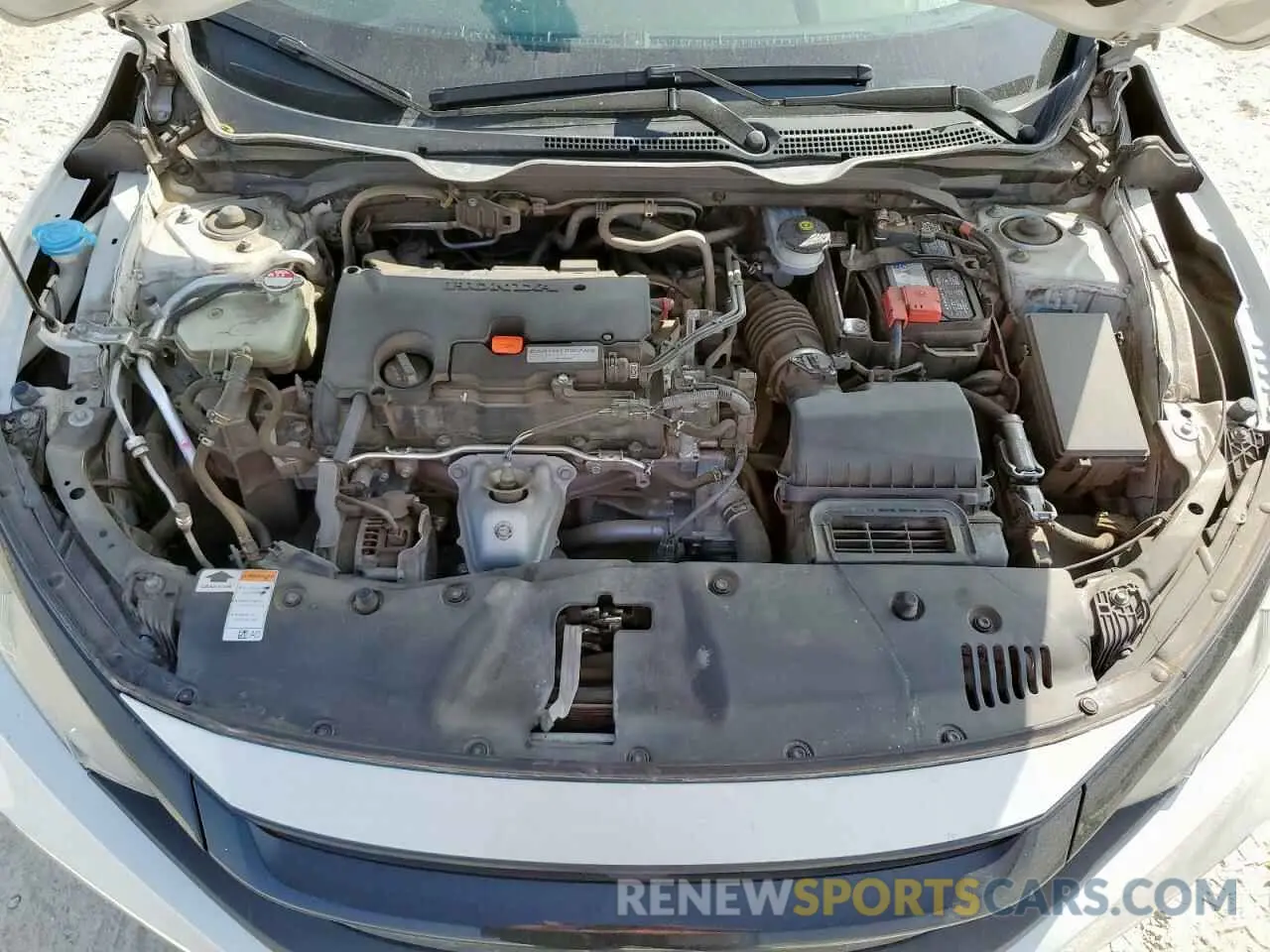 11 Photograph of a damaged car 2HGFC2F69KH552783 HONDA CIVIC 2019
