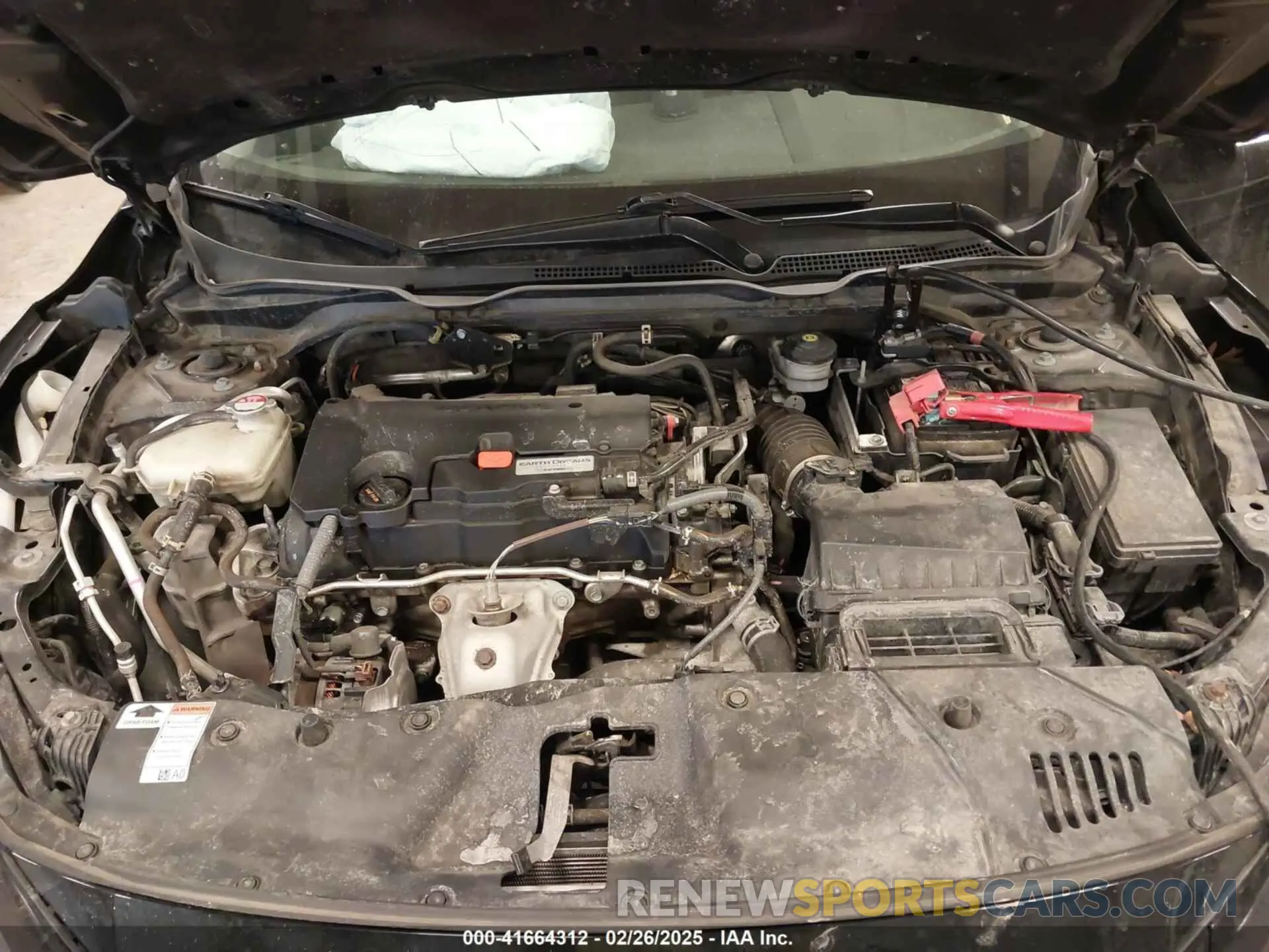 10 Photograph of a damaged car 2HGFC2F69KH555697 HONDA CIVIC 2019