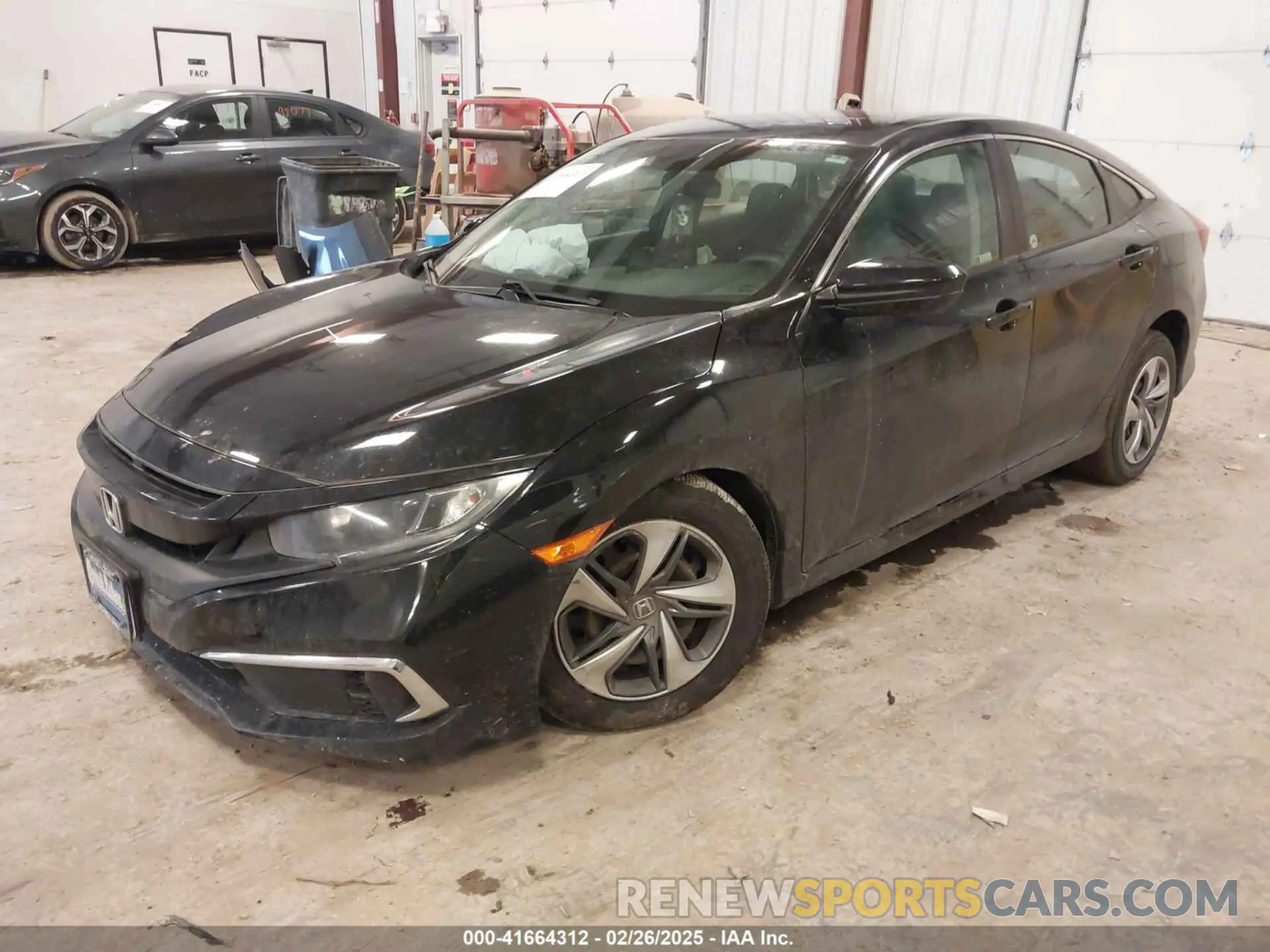 2 Photograph of a damaged car 2HGFC2F69KH555697 HONDA CIVIC 2019