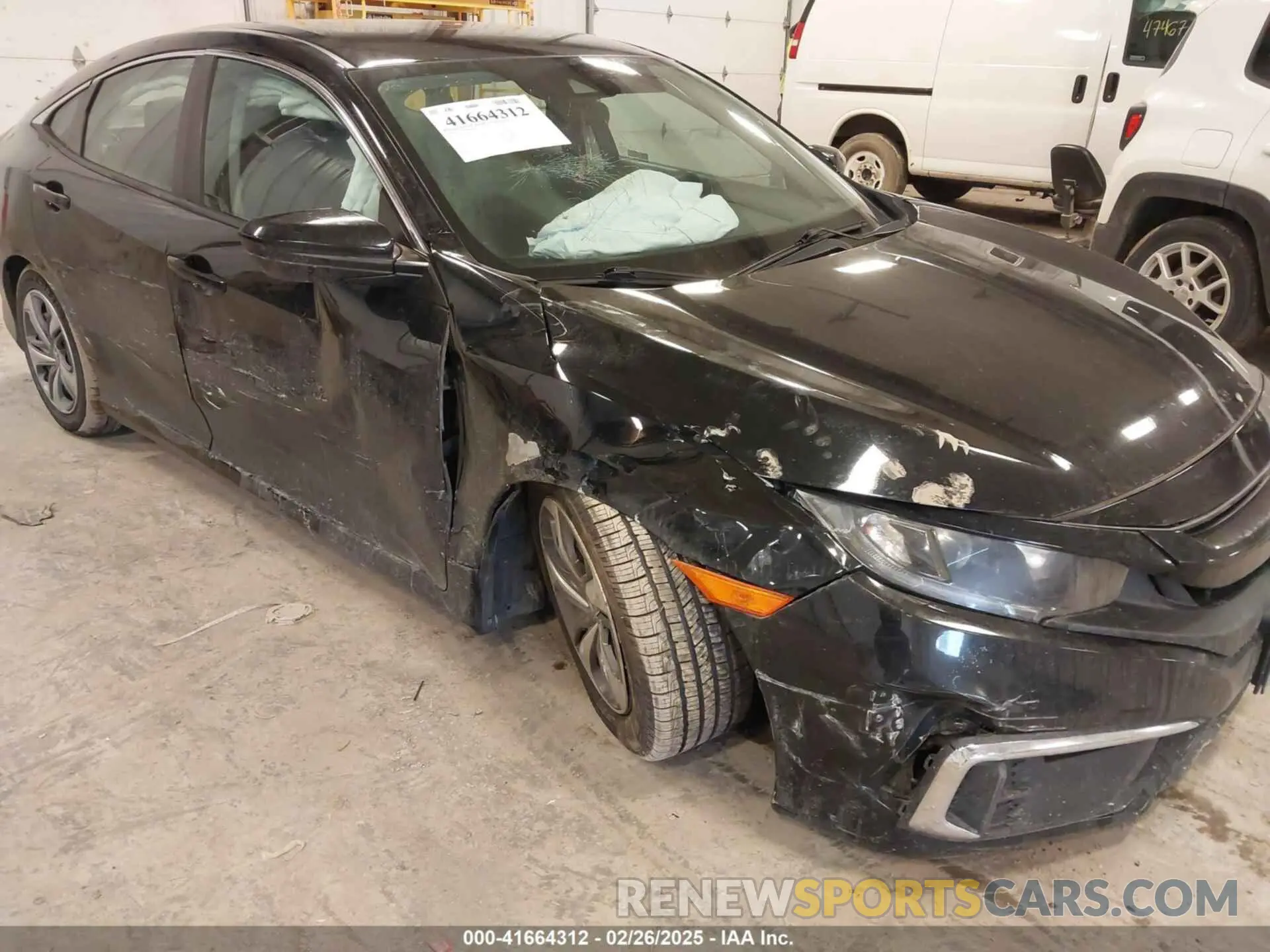 6 Photograph of a damaged car 2HGFC2F69KH555697 HONDA CIVIC 2019