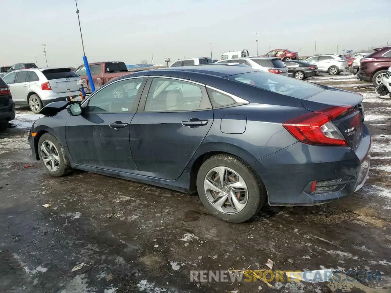 2 Photograph of a damaged car 2HGFC2F69KH558891 HONDA CIVIC 2019
