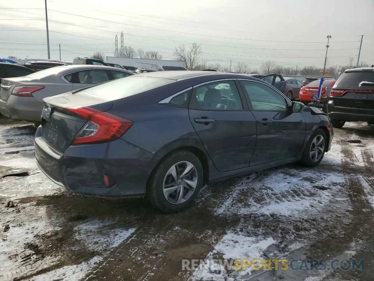 3 Photograph of a damaged car 2HGFC2F69KH558891 HONDA CIVIC 2019