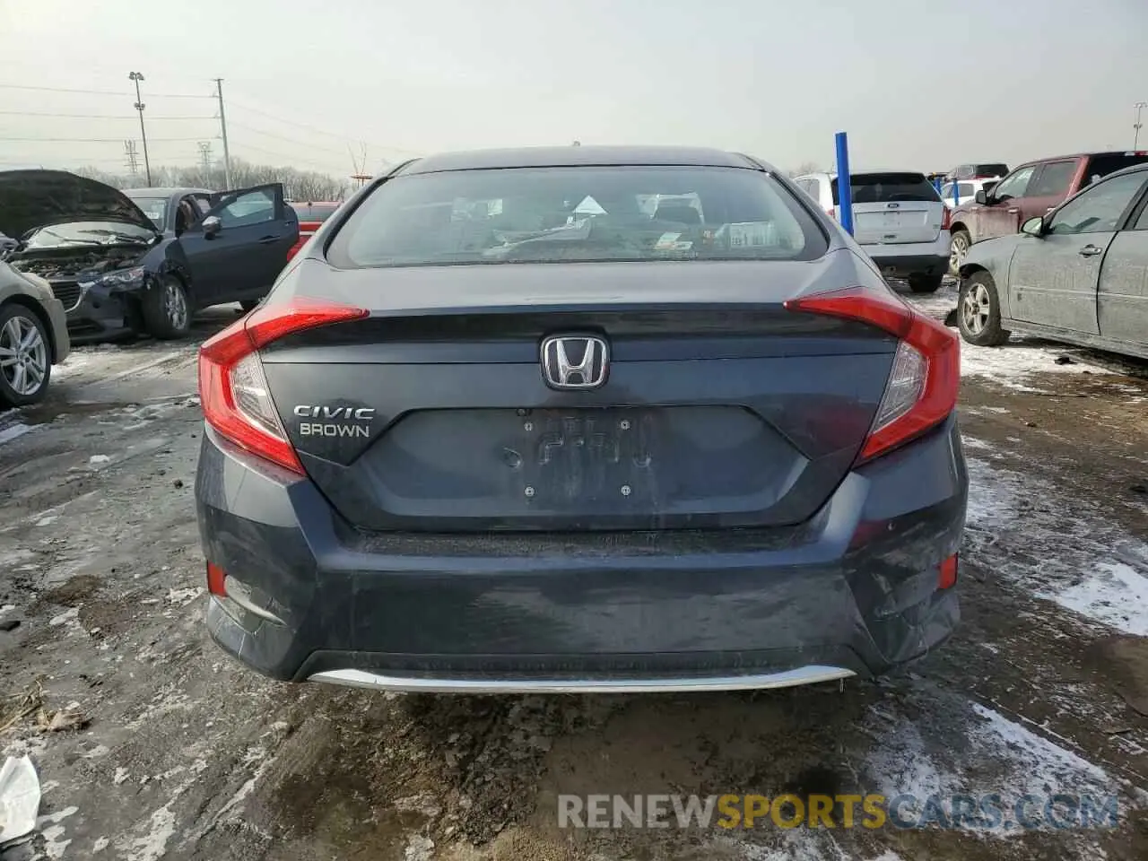 6 Photograph of a damaged car 2HGFC2F69KH558891 HONDA CIVIC 2019