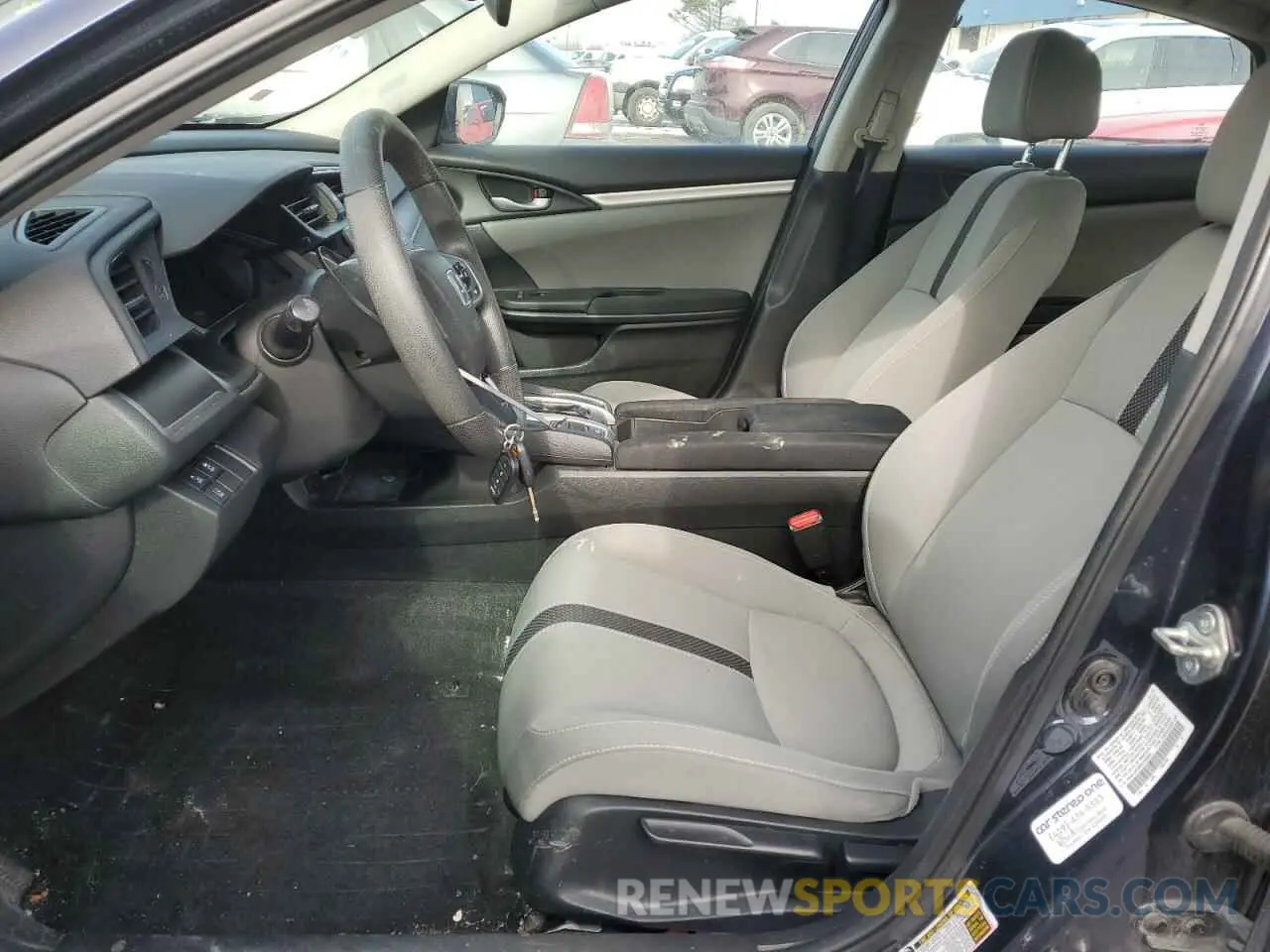 7 Photograph of a damaged car 2HGFC2F69KH558891 HONDA CIVIC 2019